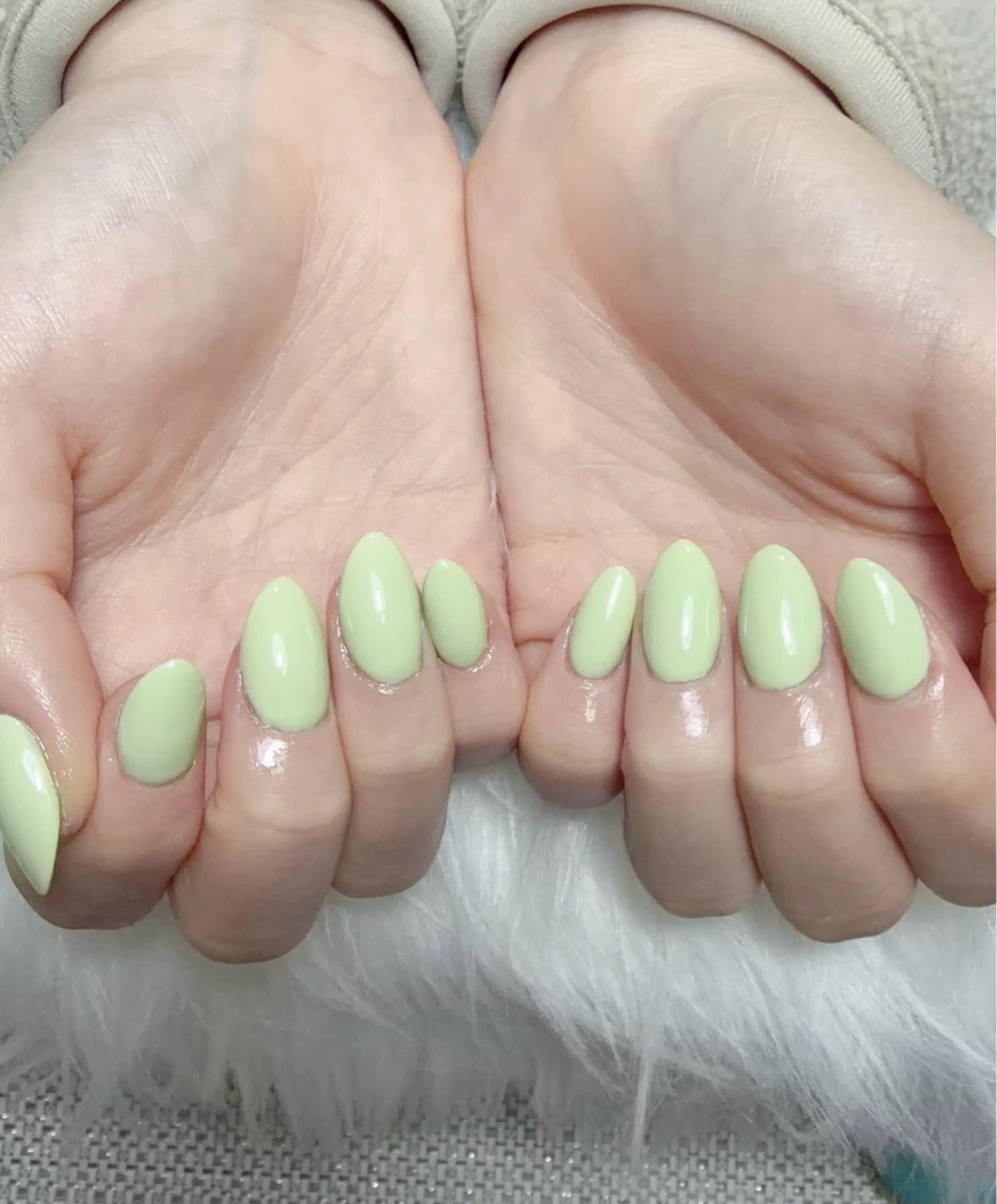 ネイル ジェルネイル ロングネイル ニュアンスネイル ワンカラーネイル シンプルネイル Kora Nailのネイルデザイン