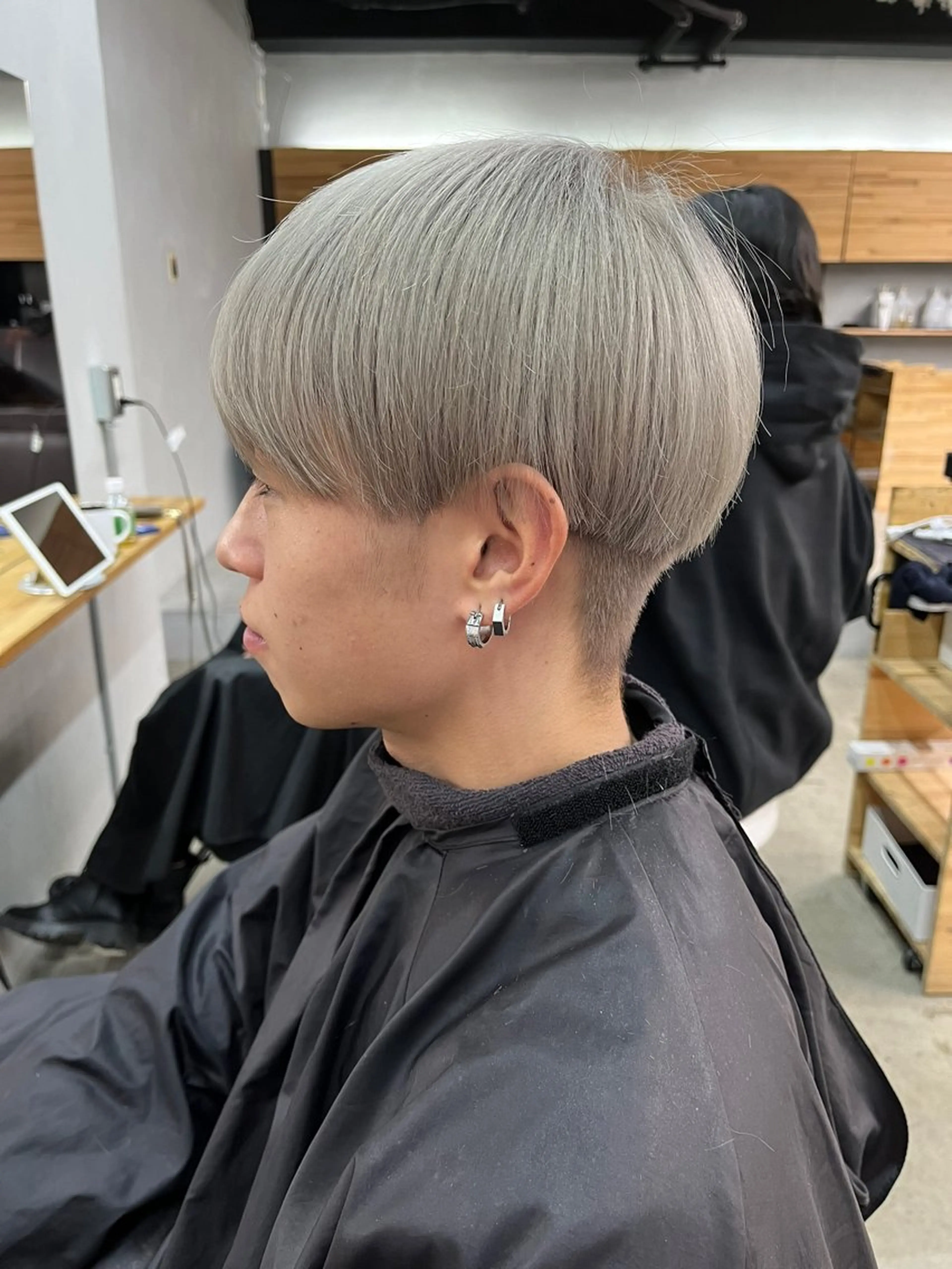 【リピーターメンズ限定】ダブルカラー＋トリートメントの写真