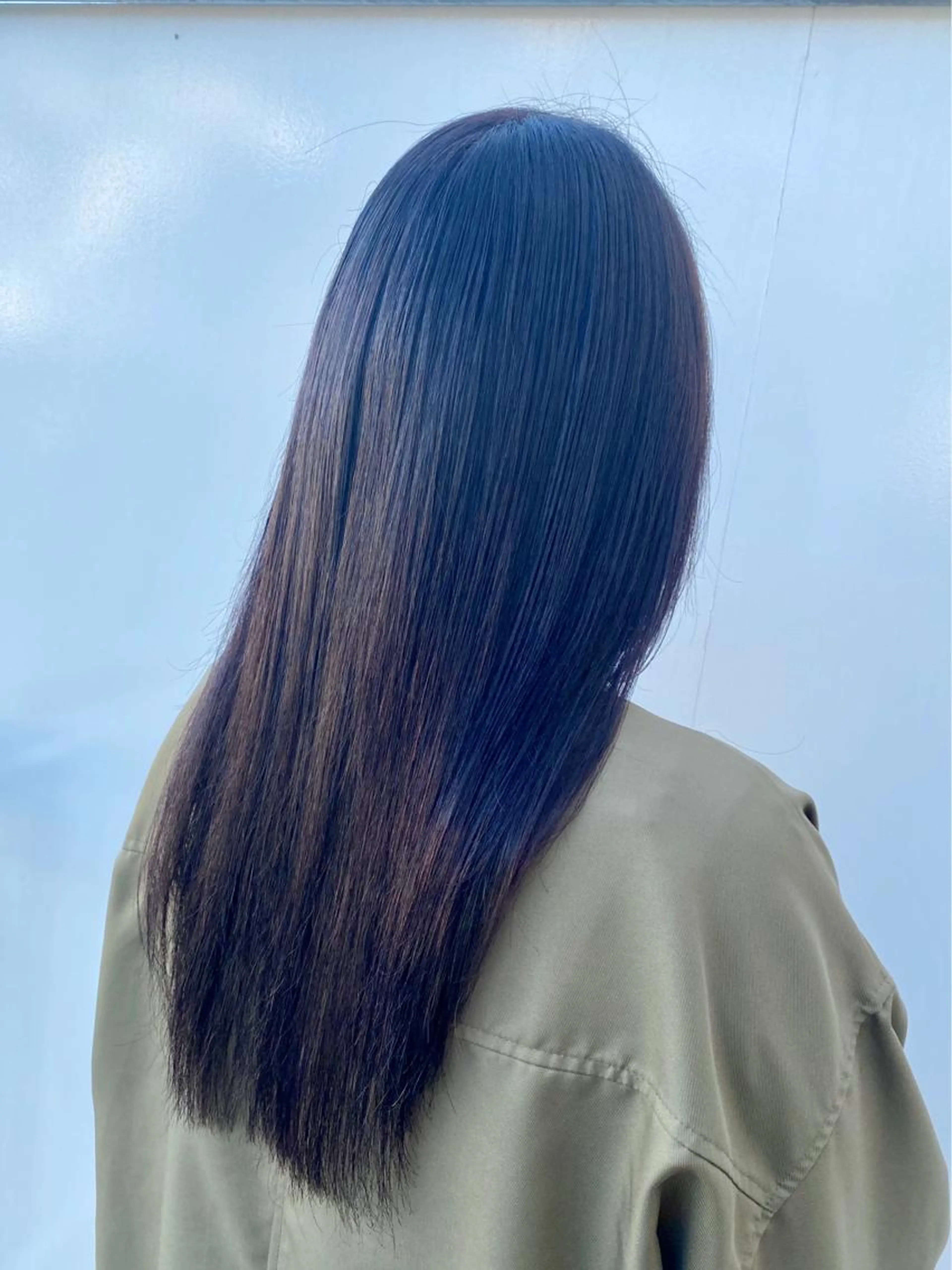 ダメージレスコスメ縮毛矯正の写真