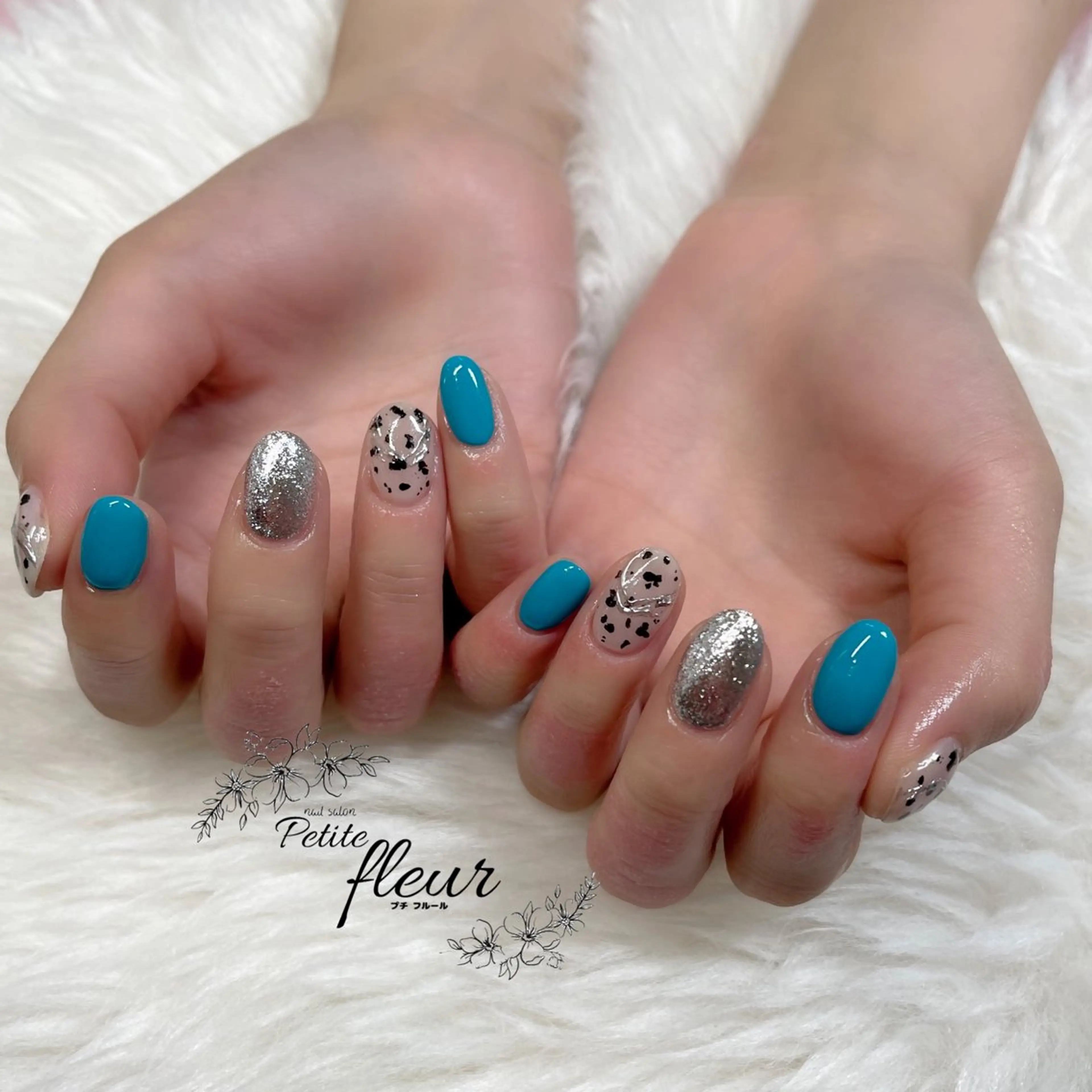 ネイル フットネイル ❁⃘*。Petite fleur❁⃘*りさのネイルデザイン