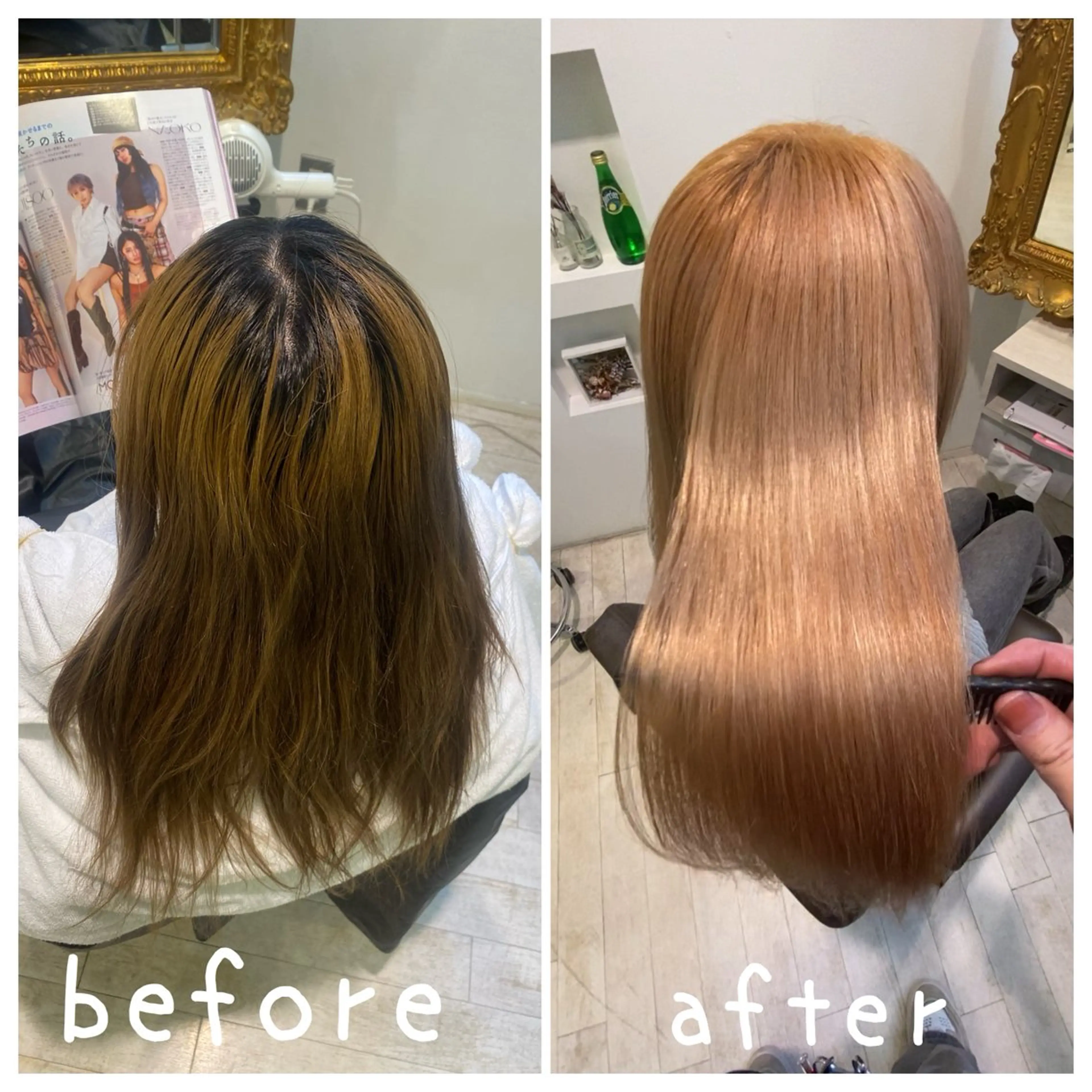 カラー ブリーチ ブラウンカラー カット ヘアカラー ブリーチ特化型🐯 Lita -ゆうや-のヘアスタイル