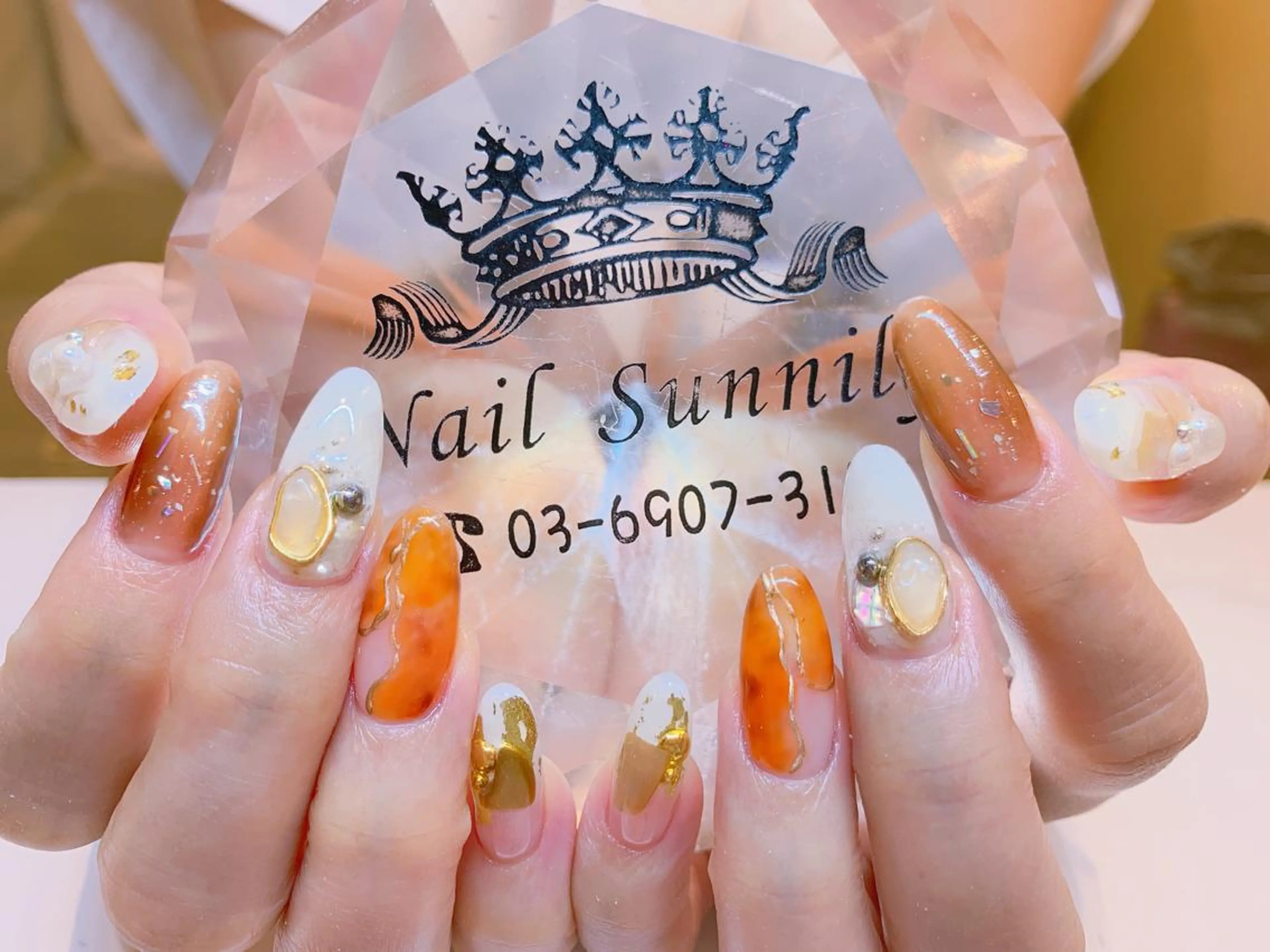 ネイル 長さだし専門店 M2　rikaのネイルデザイン