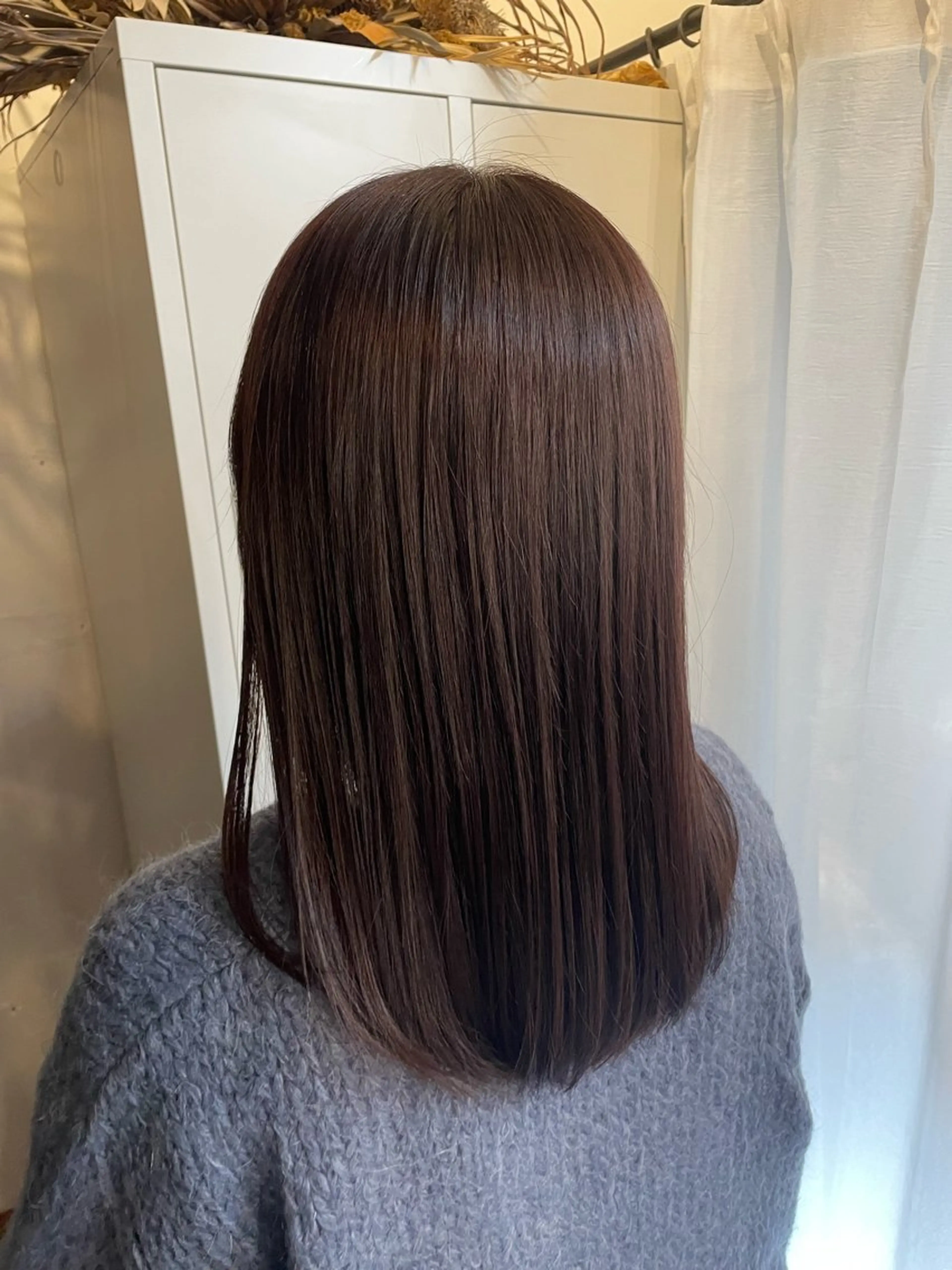 ミディアム カラー 透明感カラー カット ヘアカラー トリートメント 鎌田卓也/髪質改善 /透明感カラーのヘアスタイル