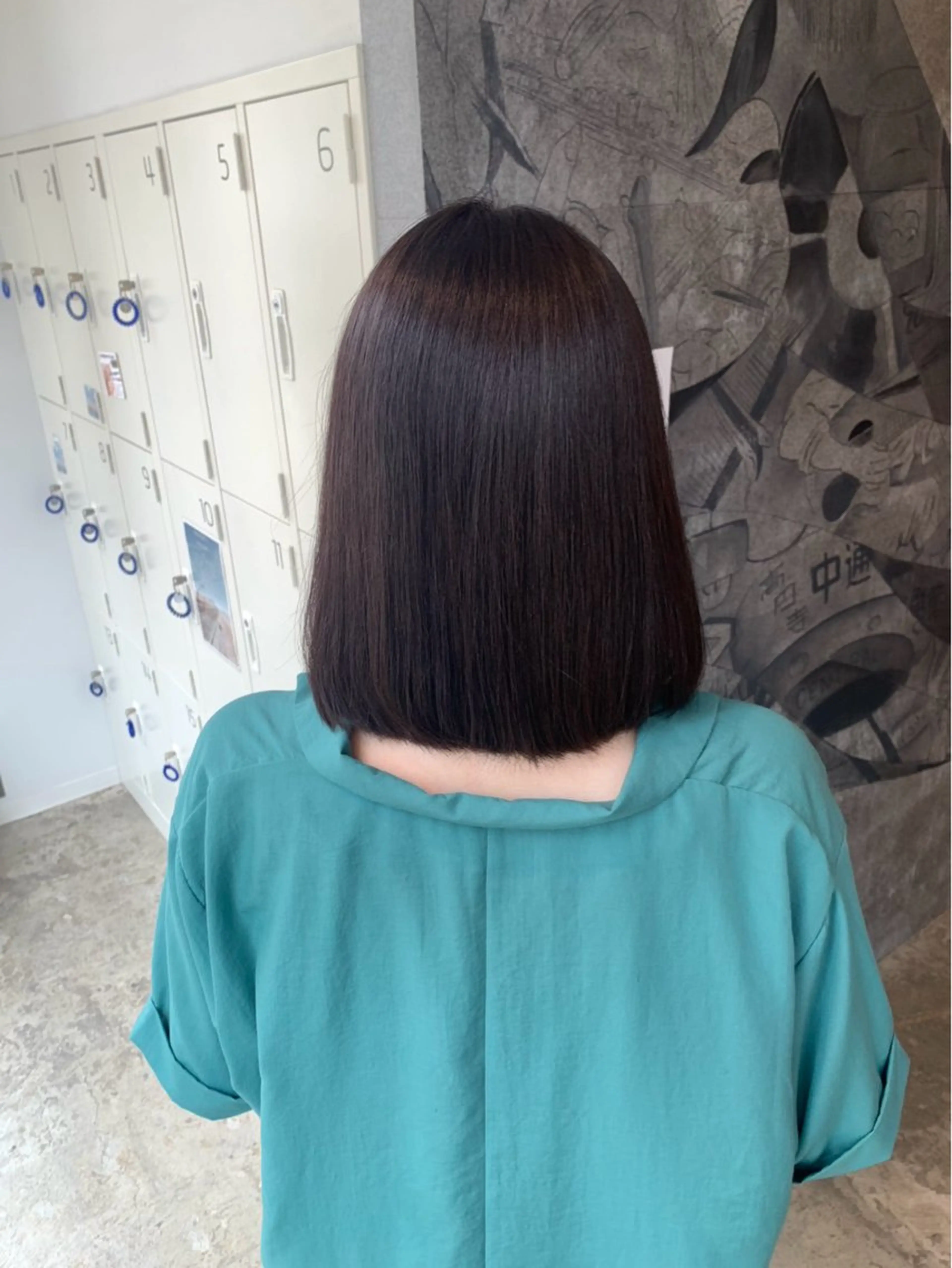 ロング カラー 辻岡 悠稀のヘアスタイル