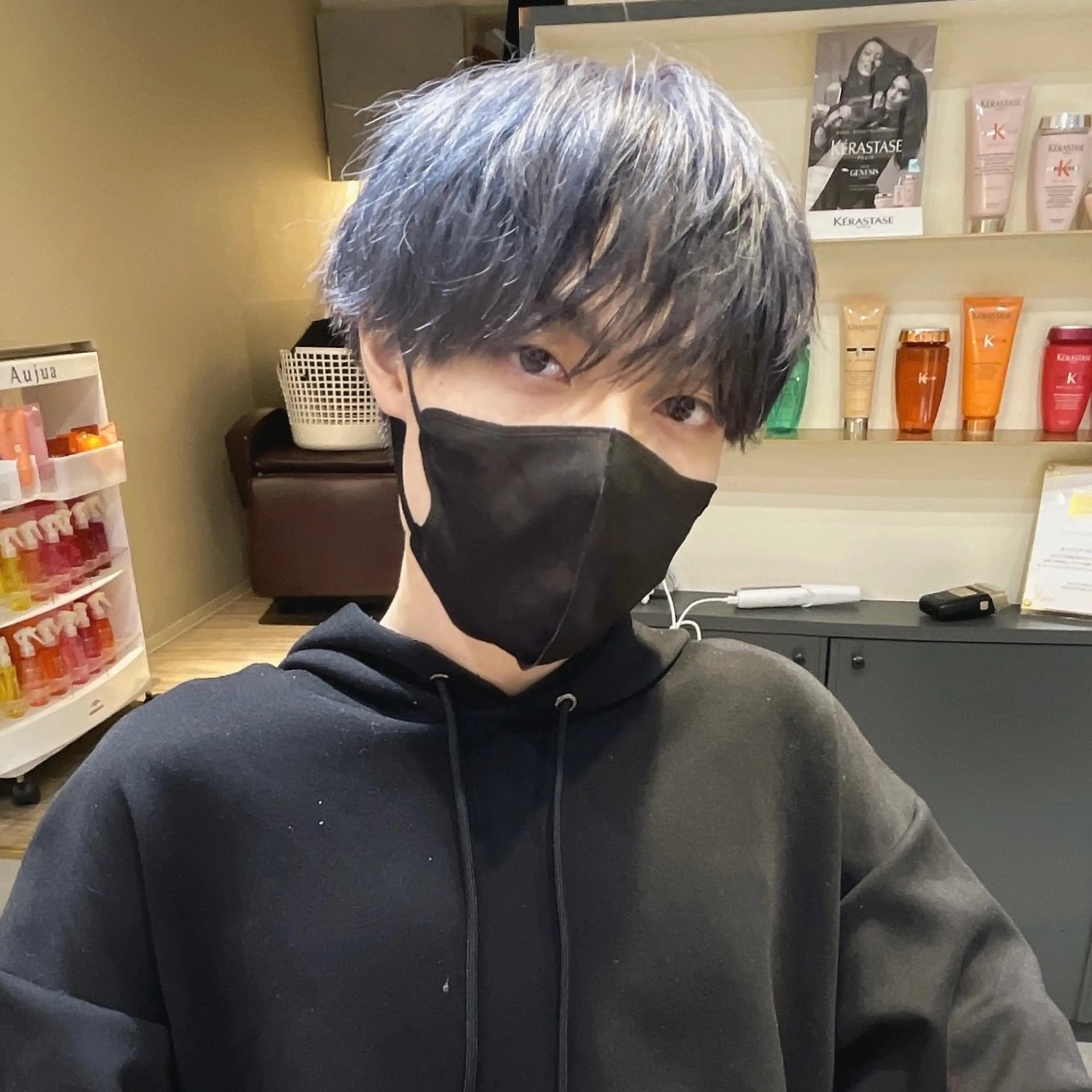 メンズ 石山 洸平のヘアスタイル