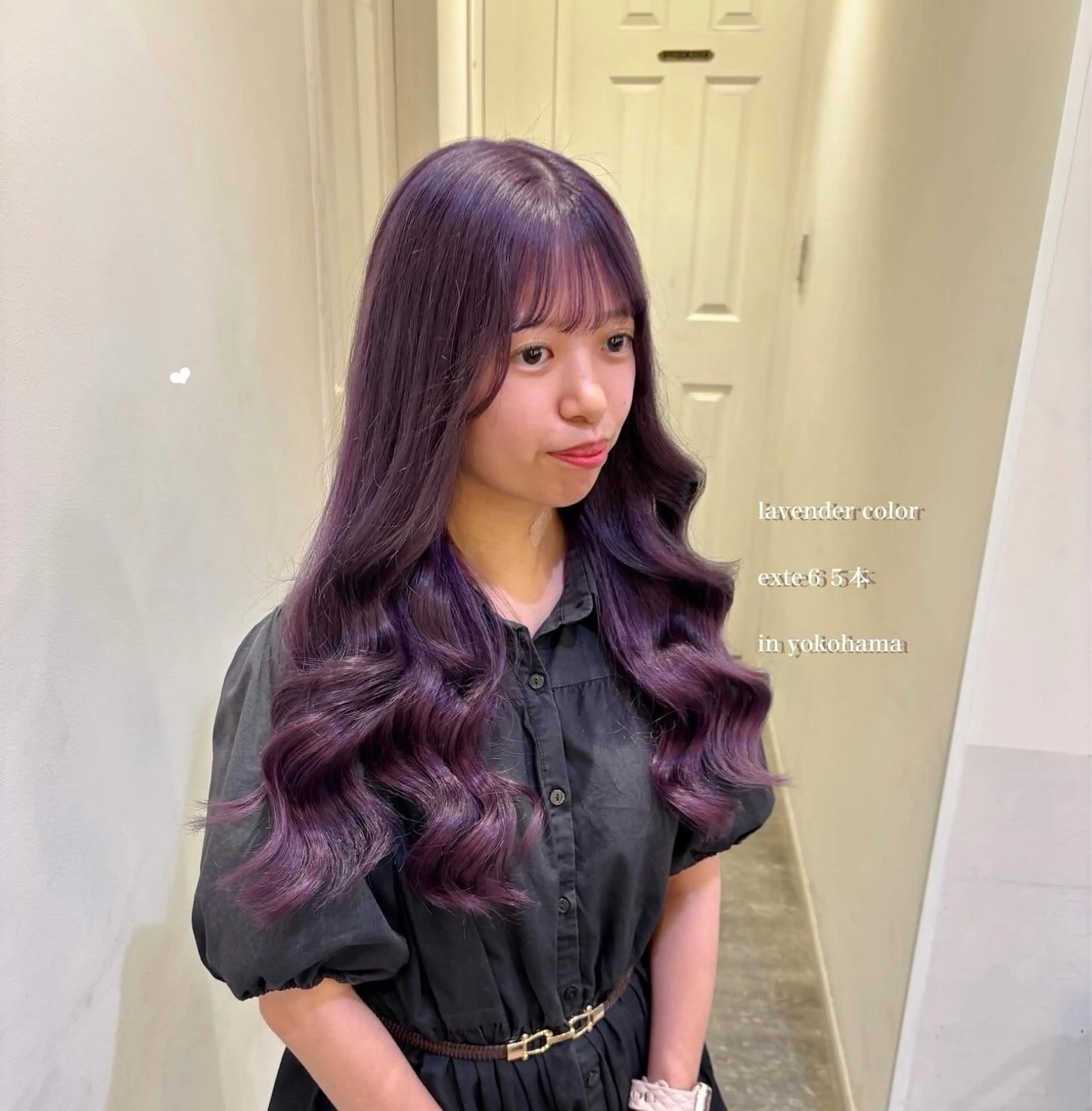 ミディアム エクステ ヘアカラー エクステ エクステ/ハイトーン 🐏☁️miminaのヘアスタイル