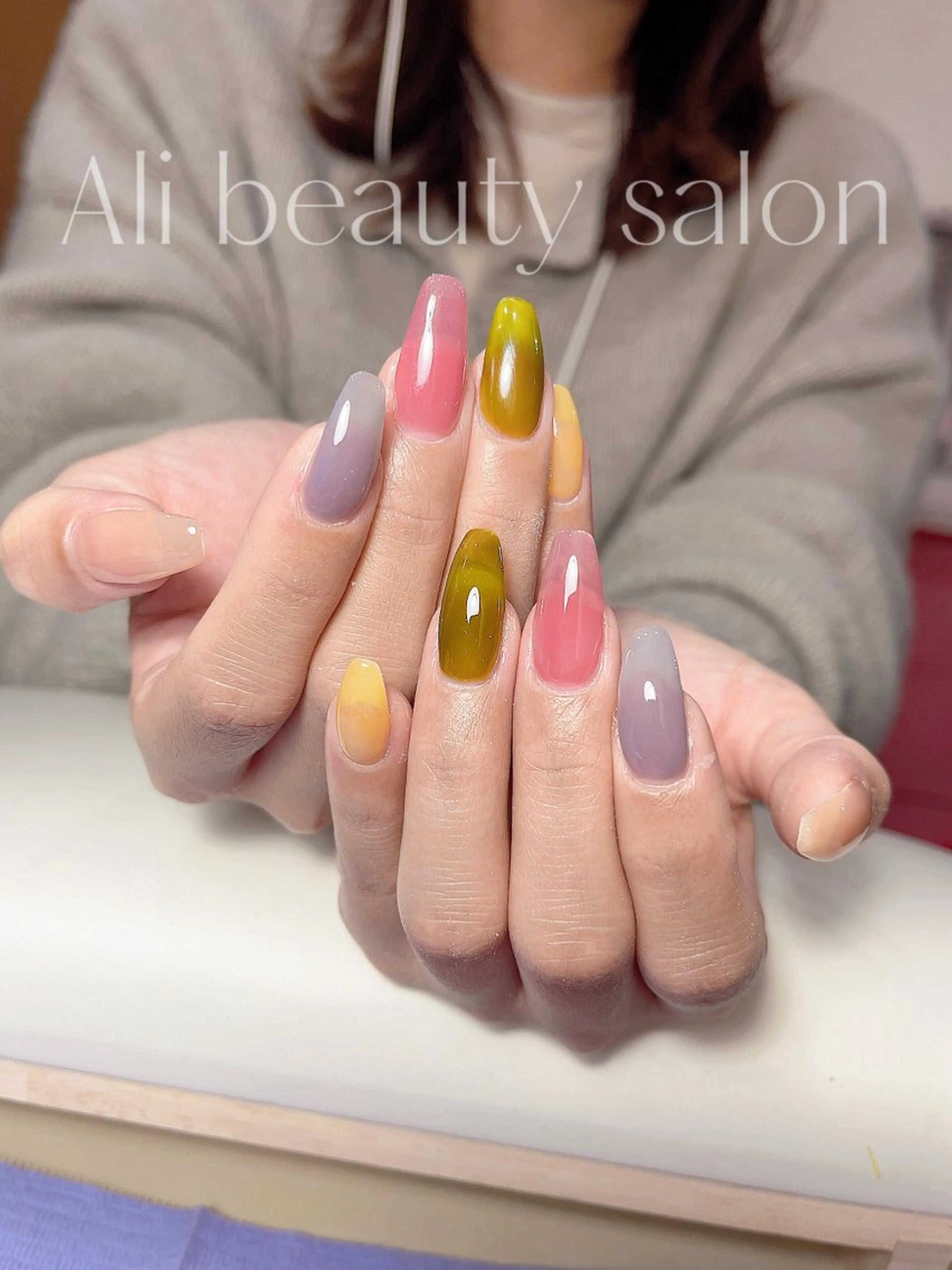 ネイル Ali 新小岩 ネイル専門のネイルデザイン