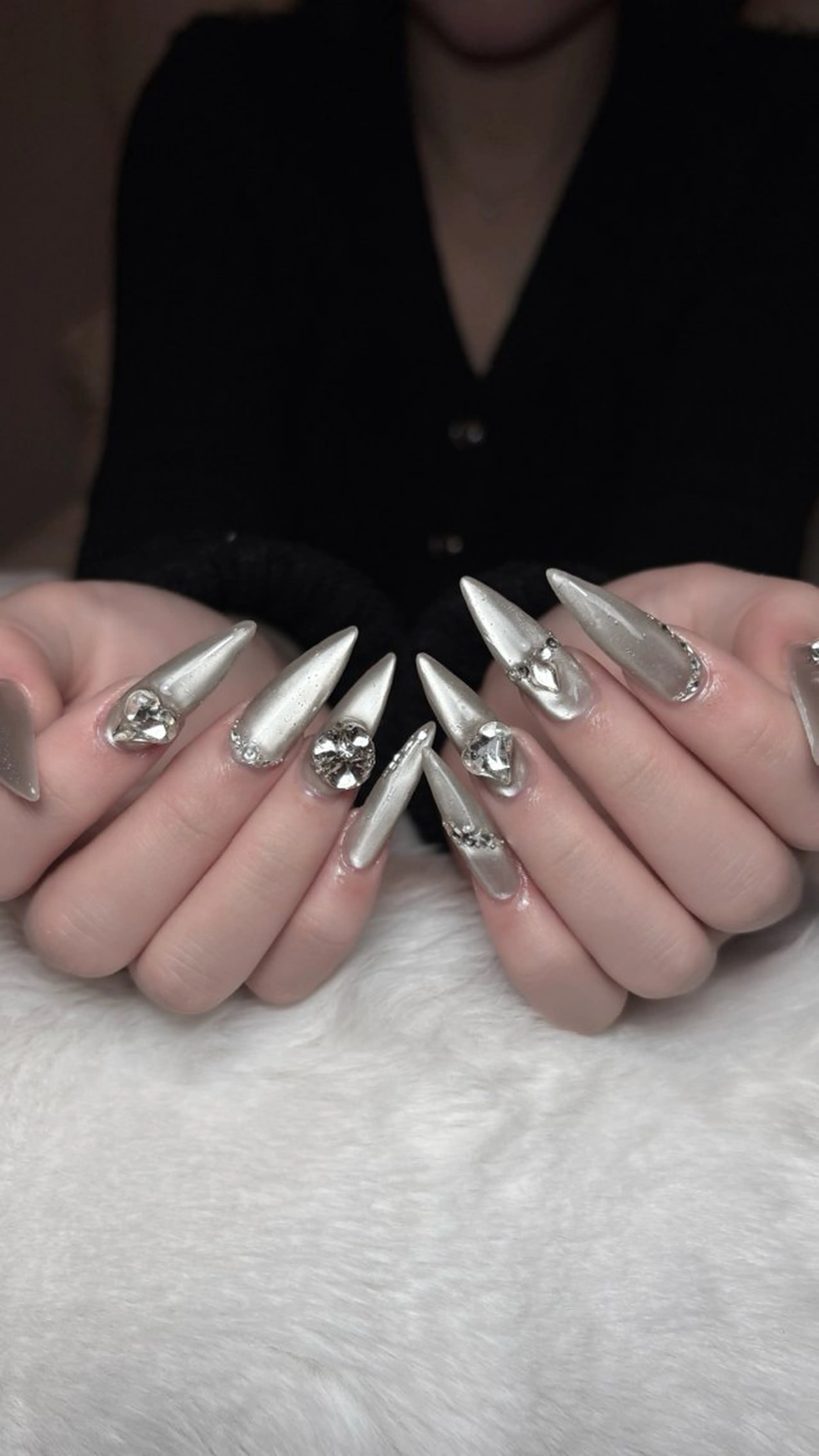 ネイル ハンドネイル 名古屋ワンホンネイル 沙理亜のネイルデザイン