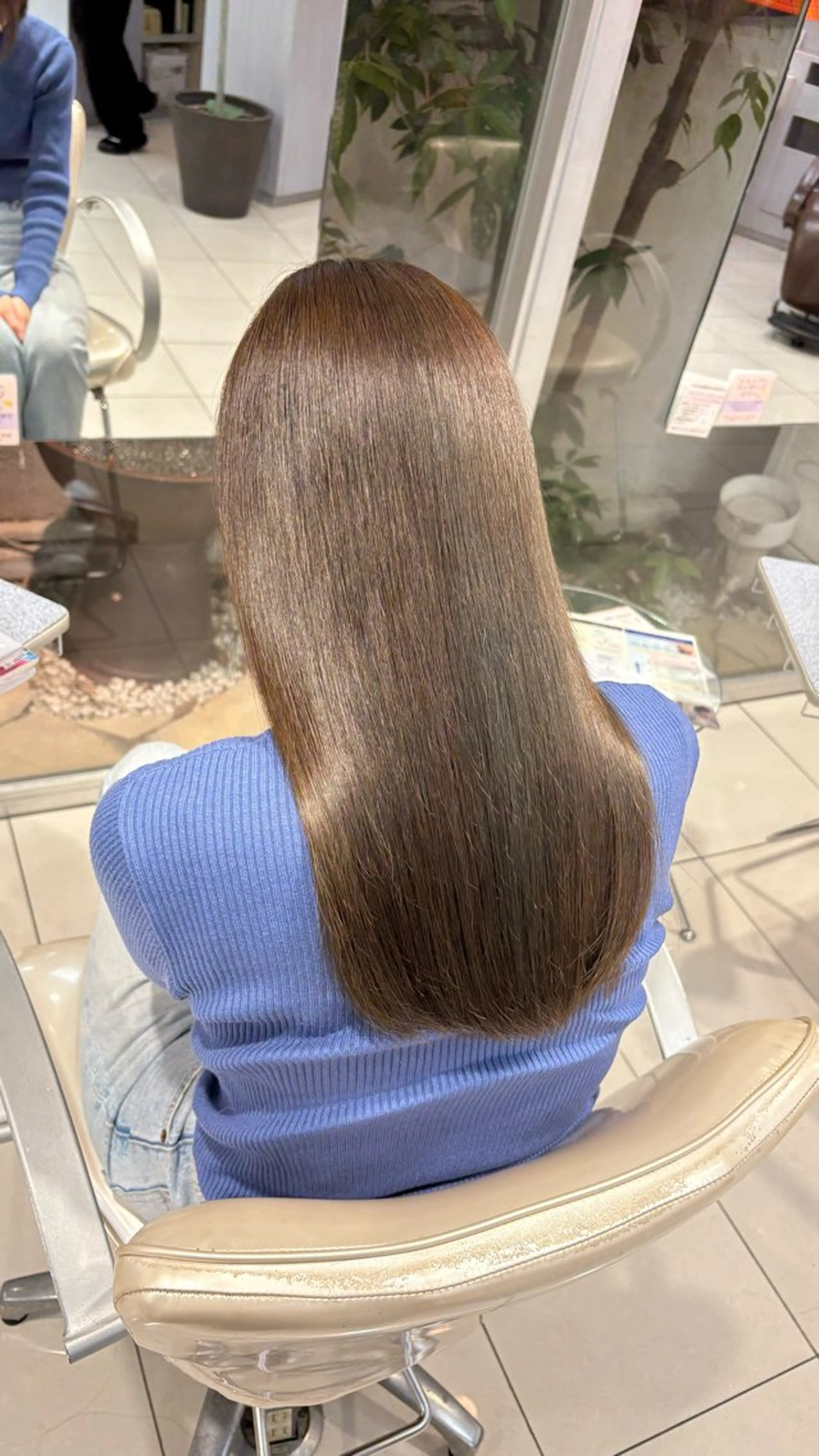 ロング カラー ヘアカラー トリートメント 盛れる韓国ヘア🩰/ 透明感カラー/華のヘアスタイル