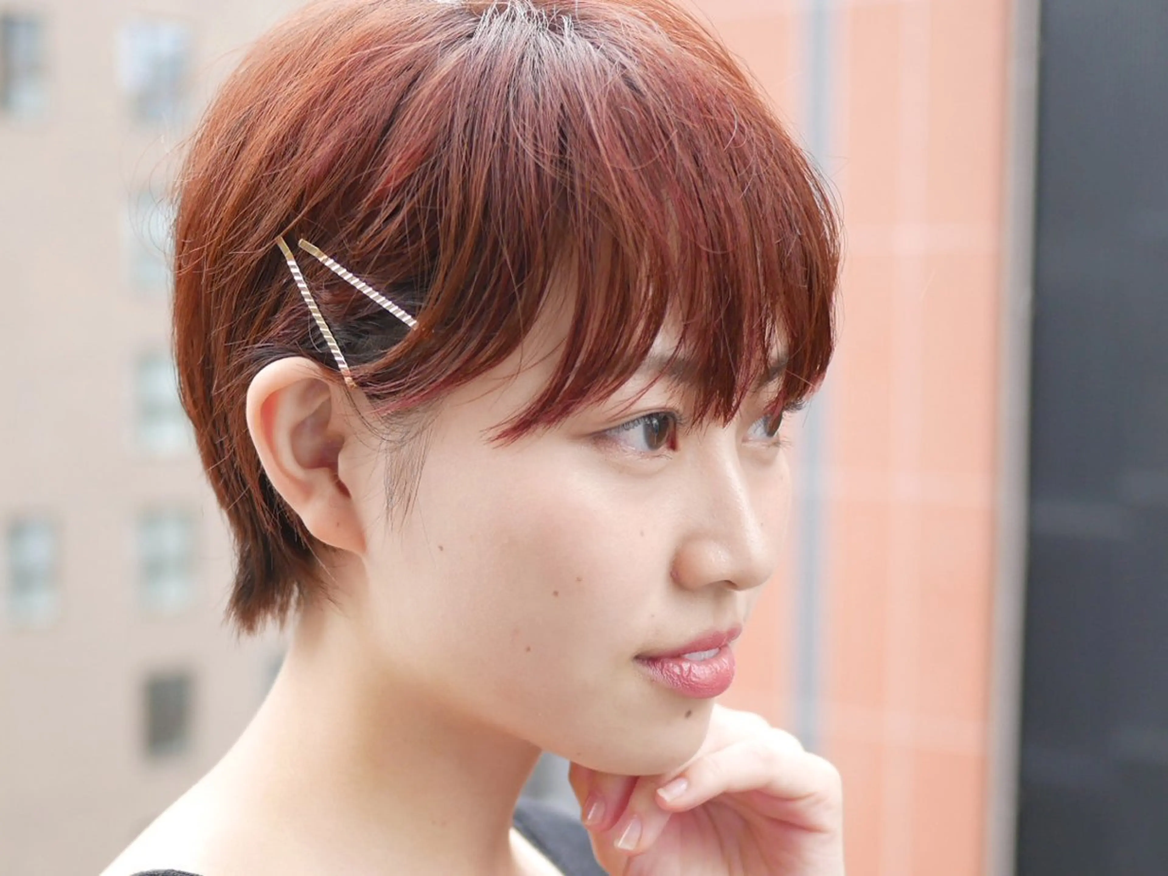 ショート 山田 みかのヘアスタイル