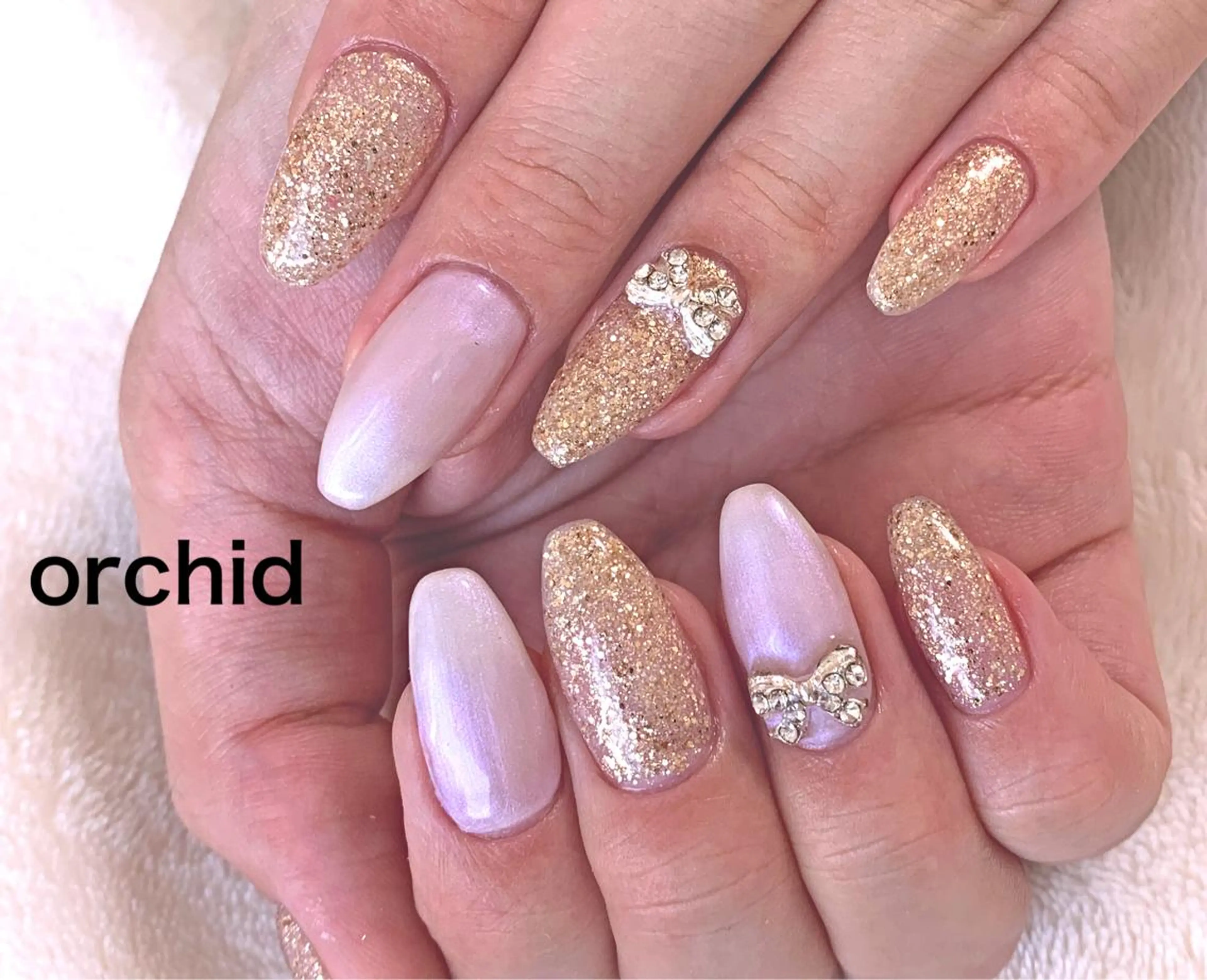 ネイル orchid ♡オーキッドのネイルデザイン