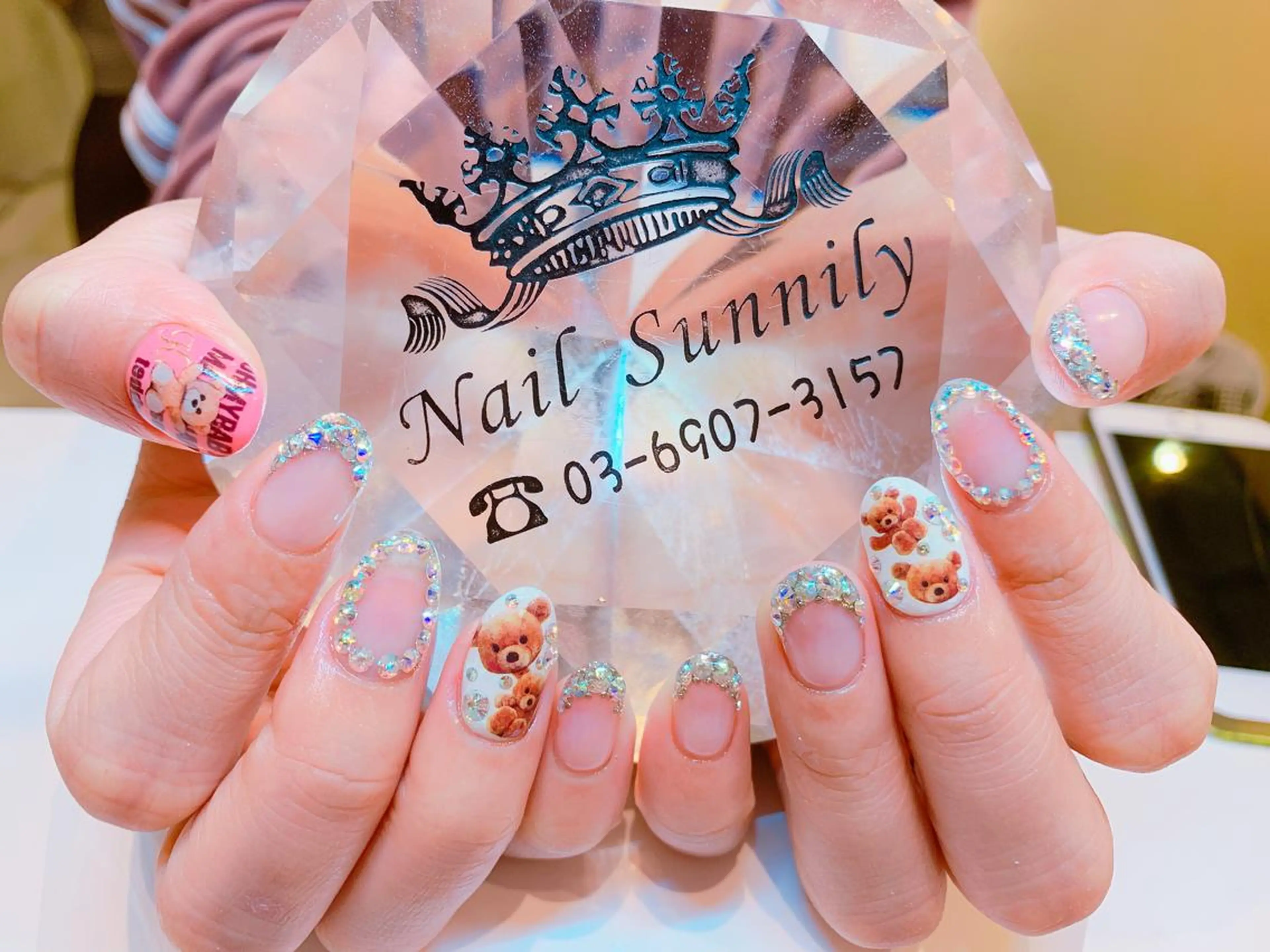 ネイル 長さだし専門店 M2　rikaのネイルデザイン