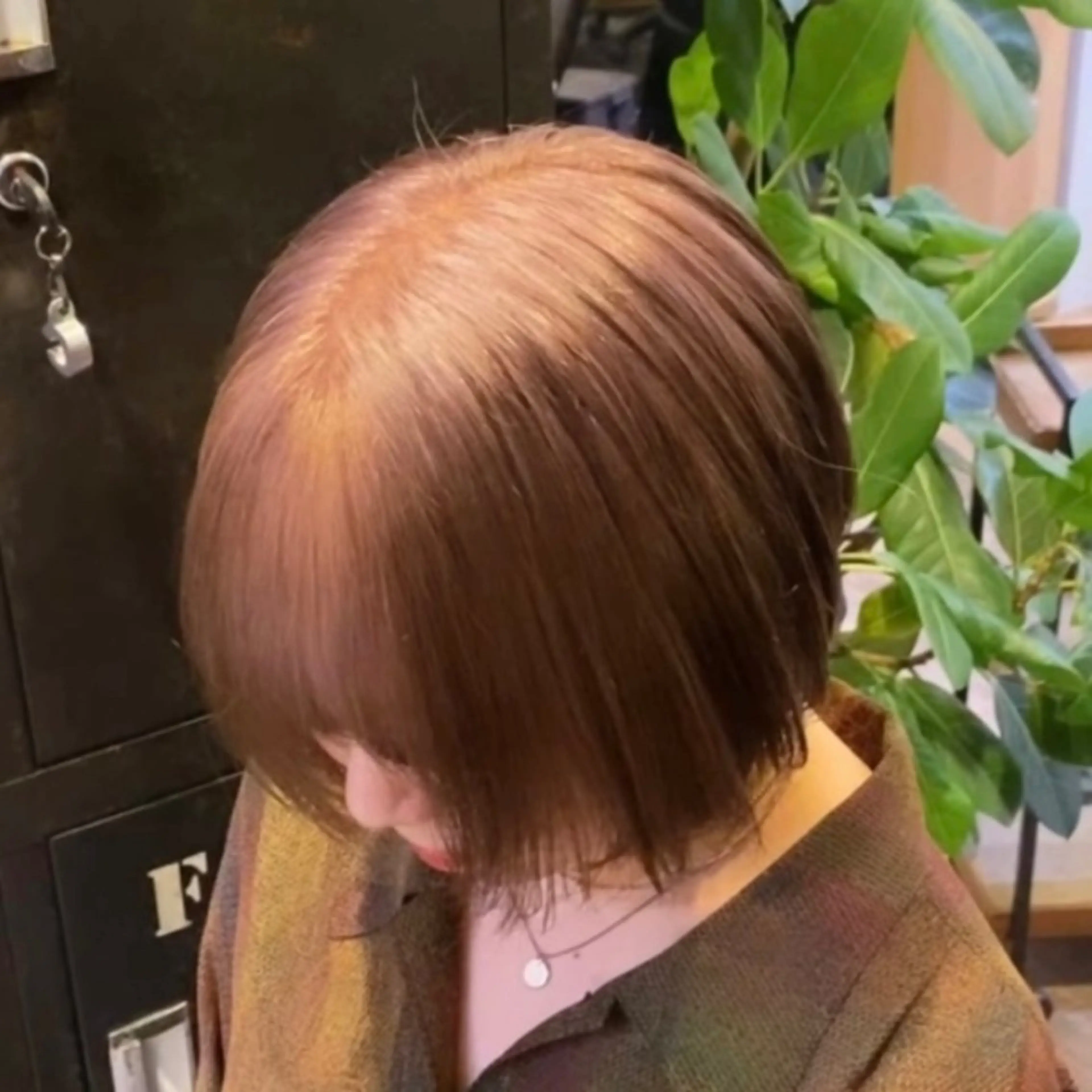 ショート カラー ブリーチ ハイトーンカラー カット ヘアカラー トリートメント ハイトーン/レイヤー カット/TAKEのヘアスタイル