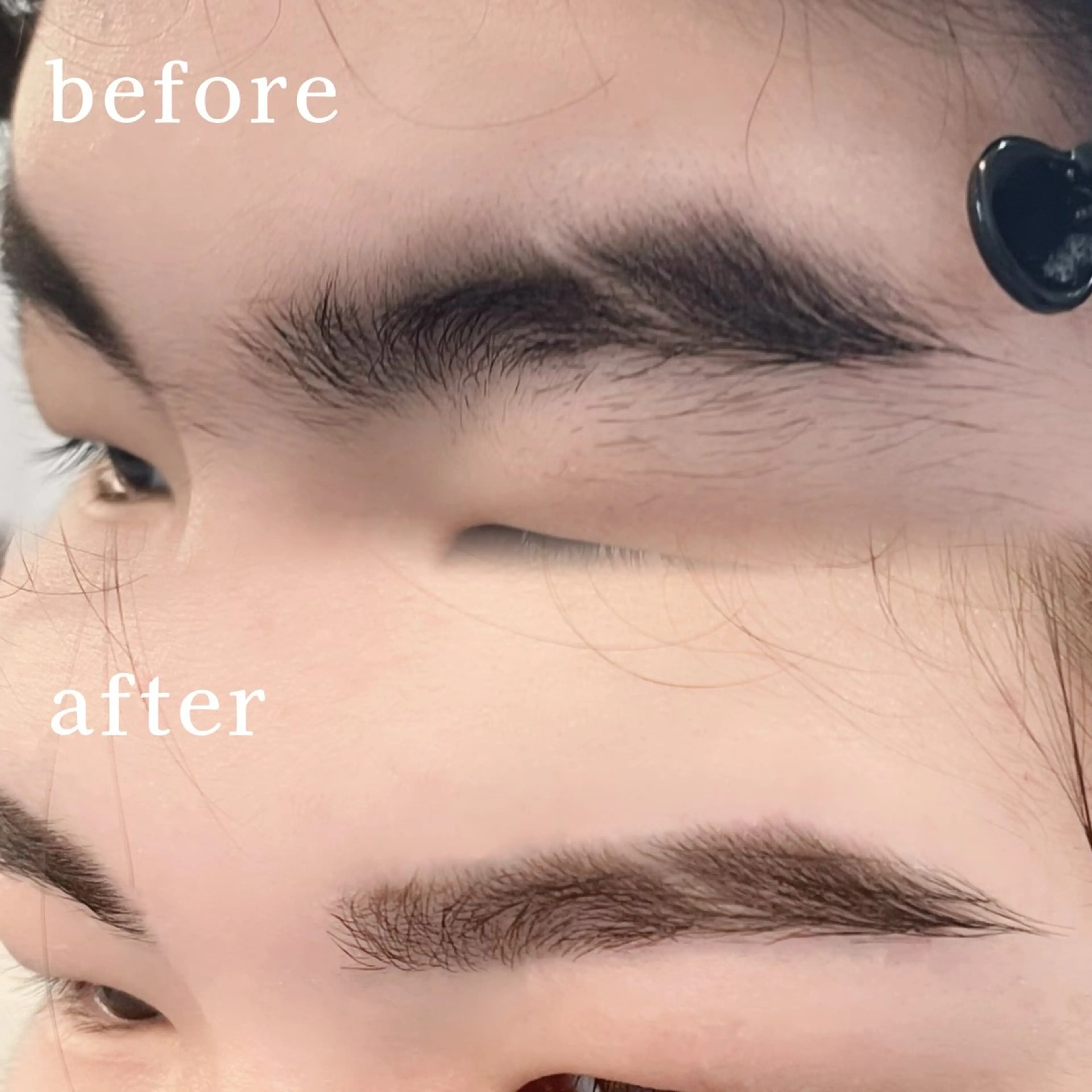 【2回目リピーター様】💡今だけ限定💡アイブロウ🐝美眉スタイリング/ワックス脱毛/眉カットの写真