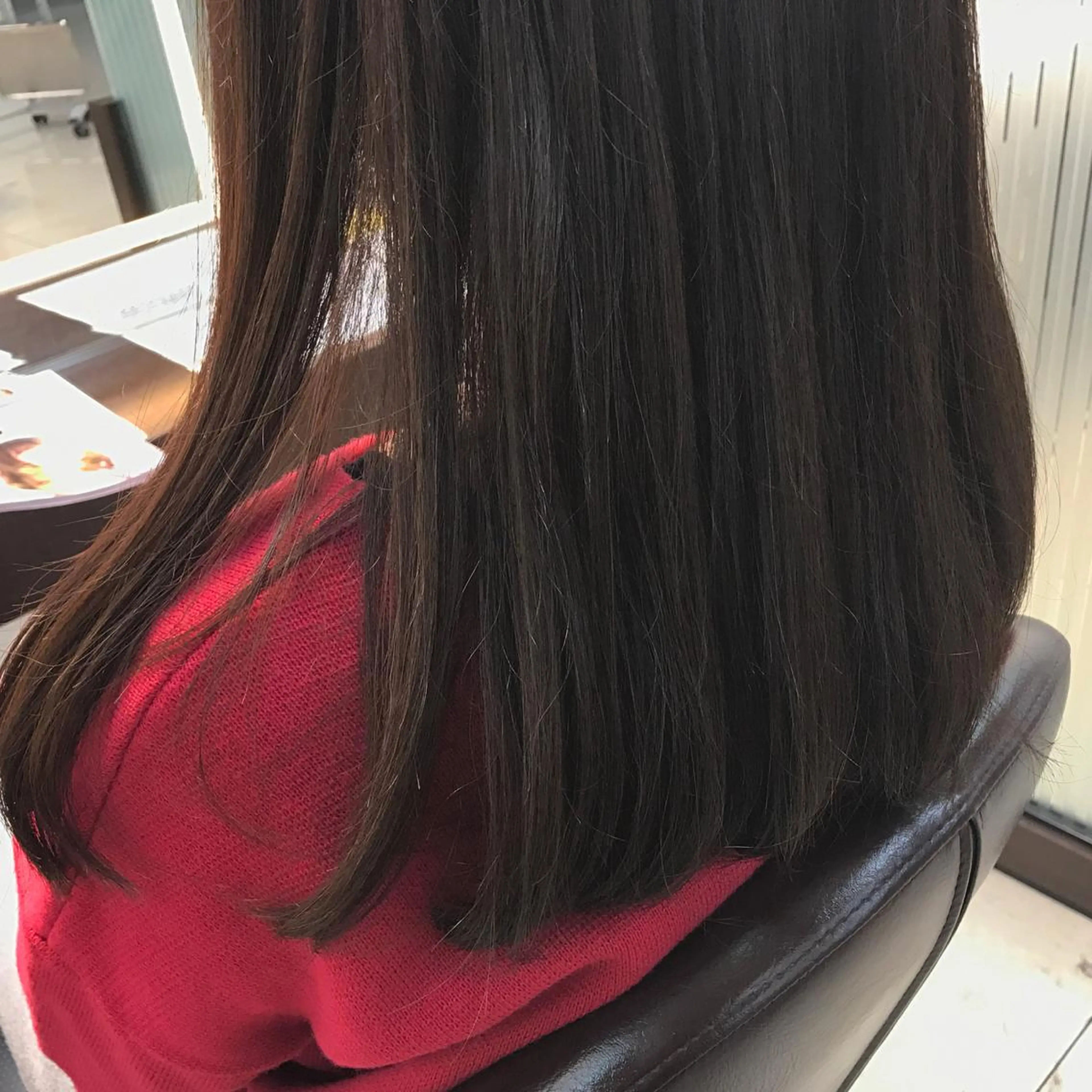 ロング カラー アッシュ 透明感カラー ハイライトカラー 外国人風カラー ハイライト 二宮 早智子のヘアスタイル