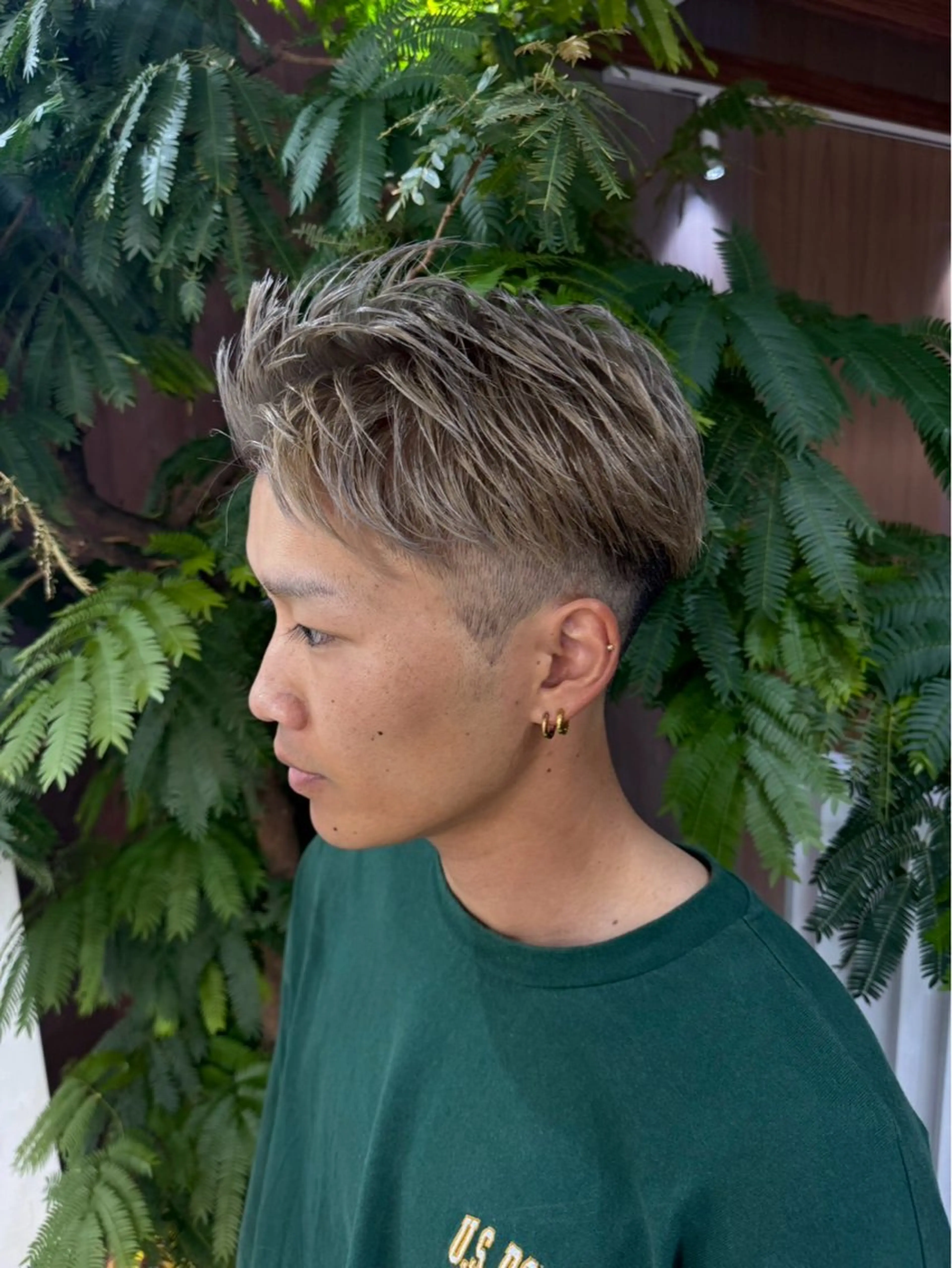 カットカラー🩵‎🤍の写真