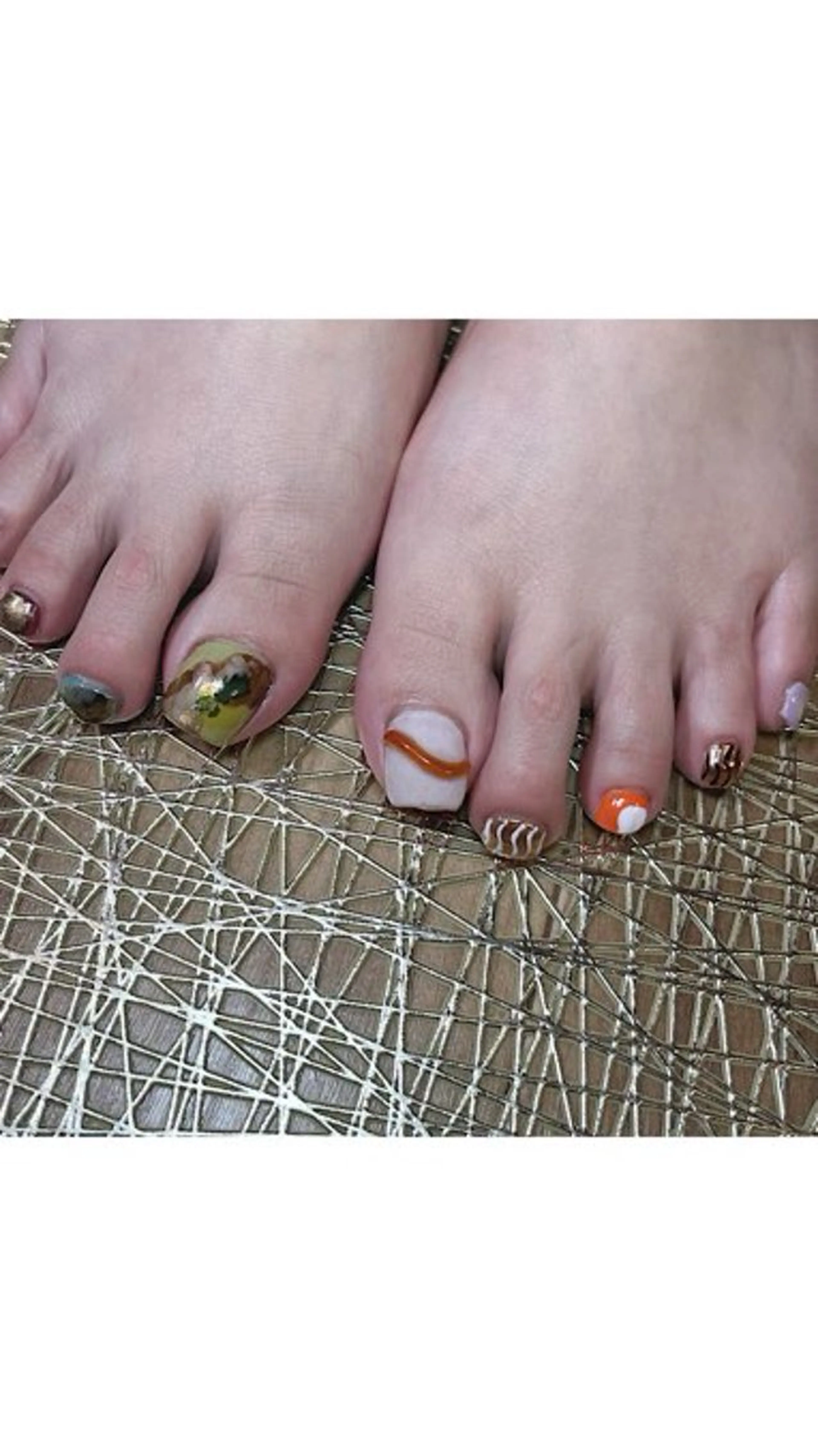 《footオフ有り》こだわりアート¥9,900 他店オフ+¥1,650の写真