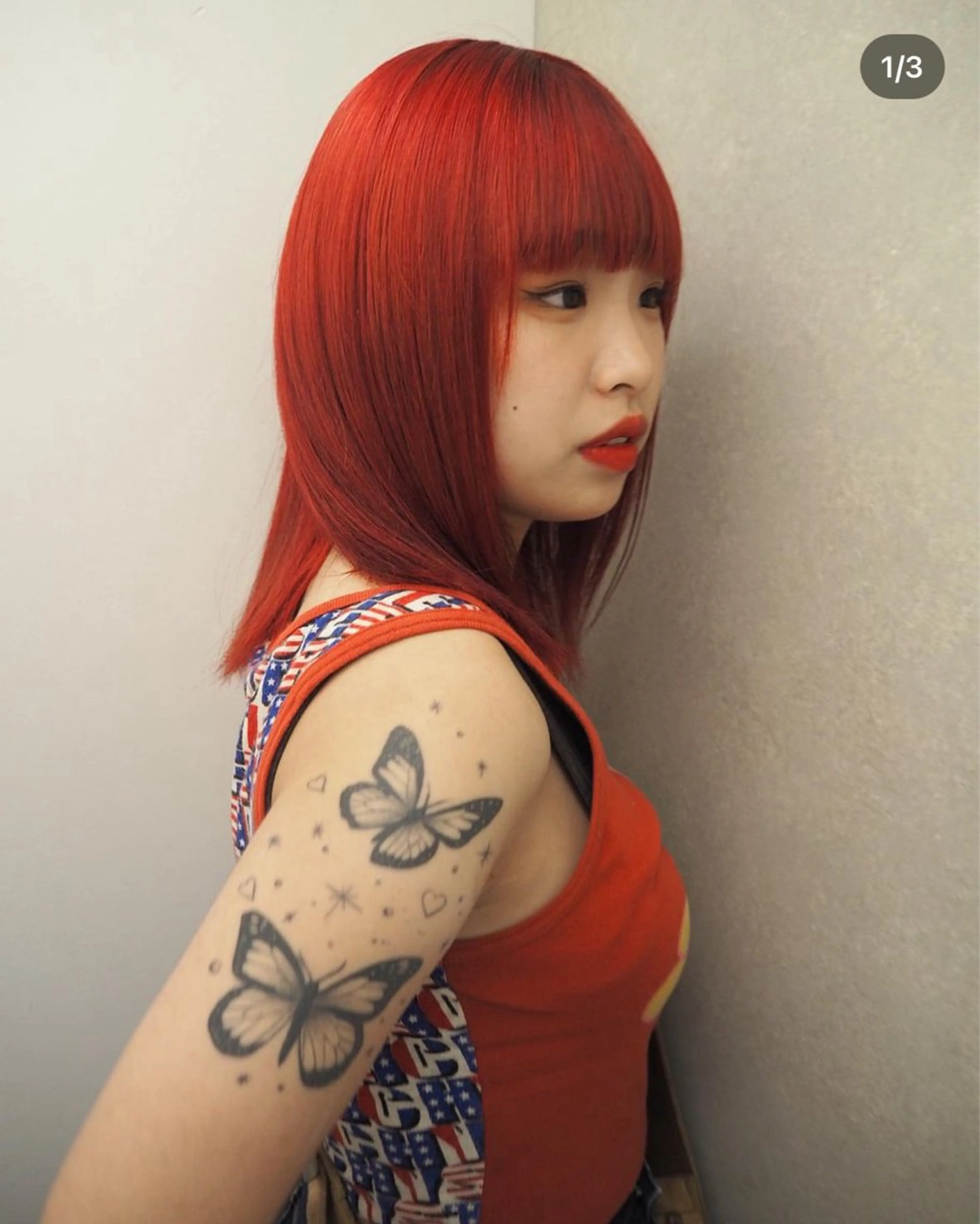 ミディアム カラー ヘアカラー だいすけ/メンズ/ イージーパーマのヘアスタイル