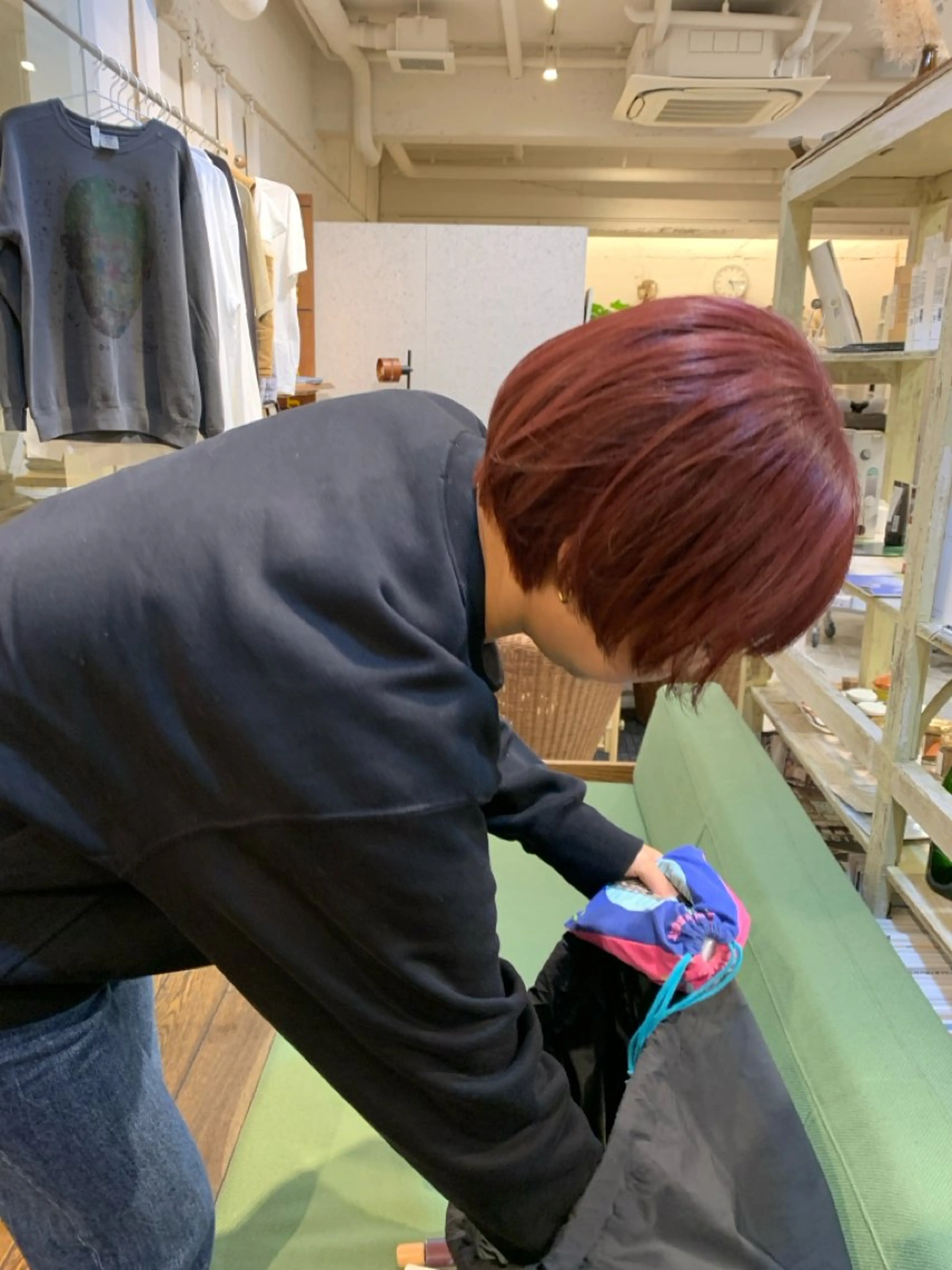 ショート カラー ラベンダーカラー 【takk】 ナカヤママサヨシのヘアスタイル