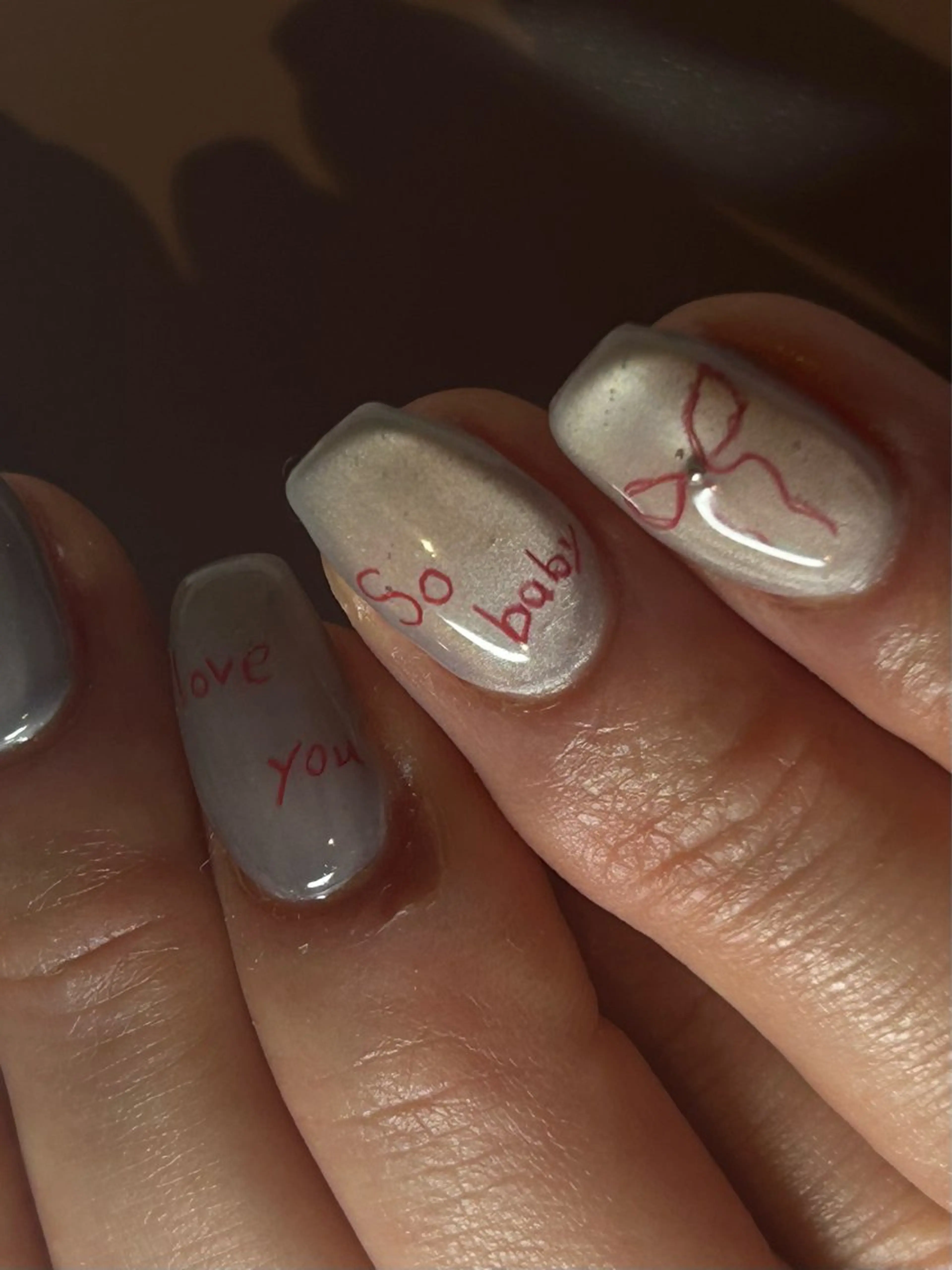 ネイル マグネットネイル Yuni.所属・sakae yurinaのネイルデザイン