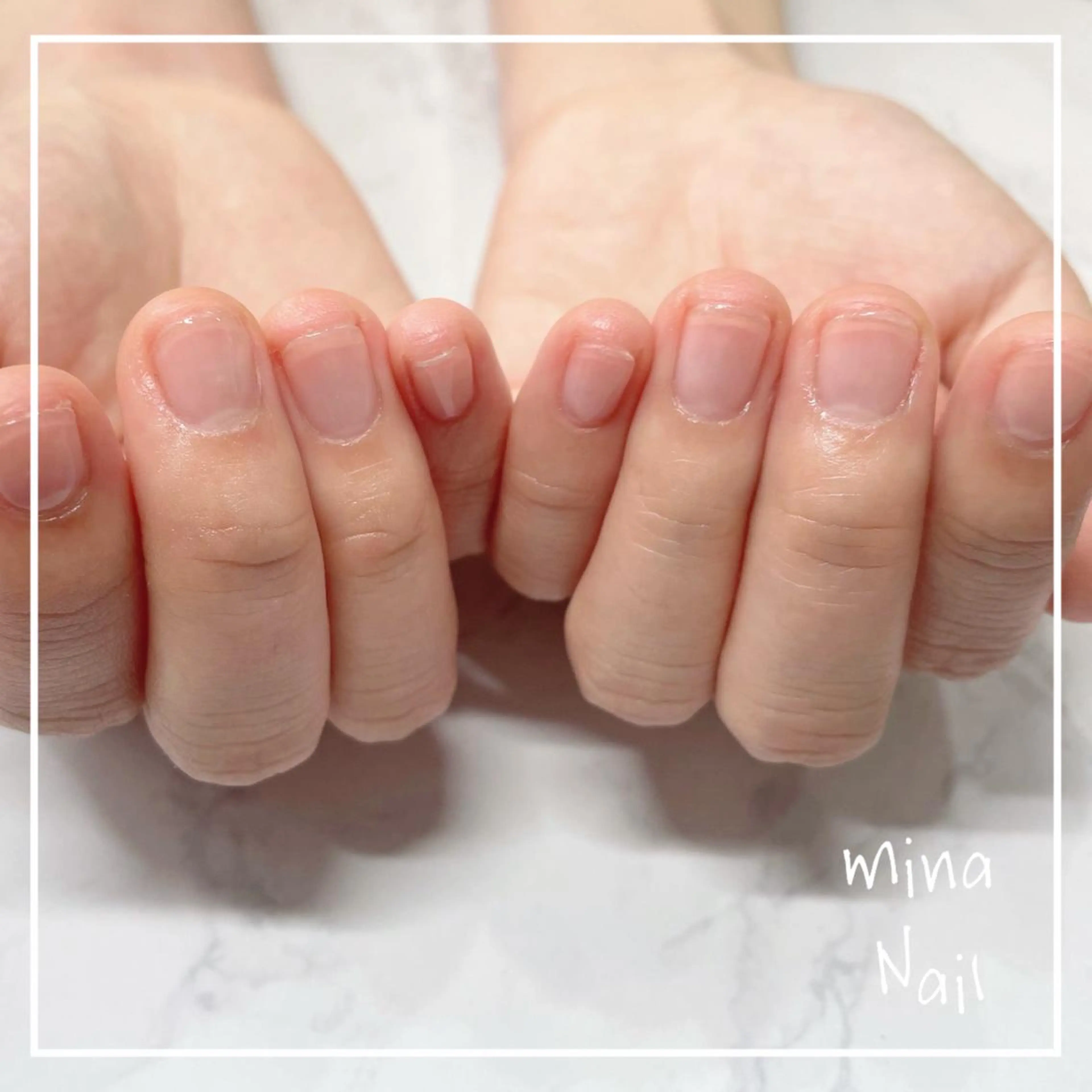 ネイル クリアネイル ジェルネイル 氷ネイル・うるうるネイル メンズネイル mina Nailのネイルデザイン