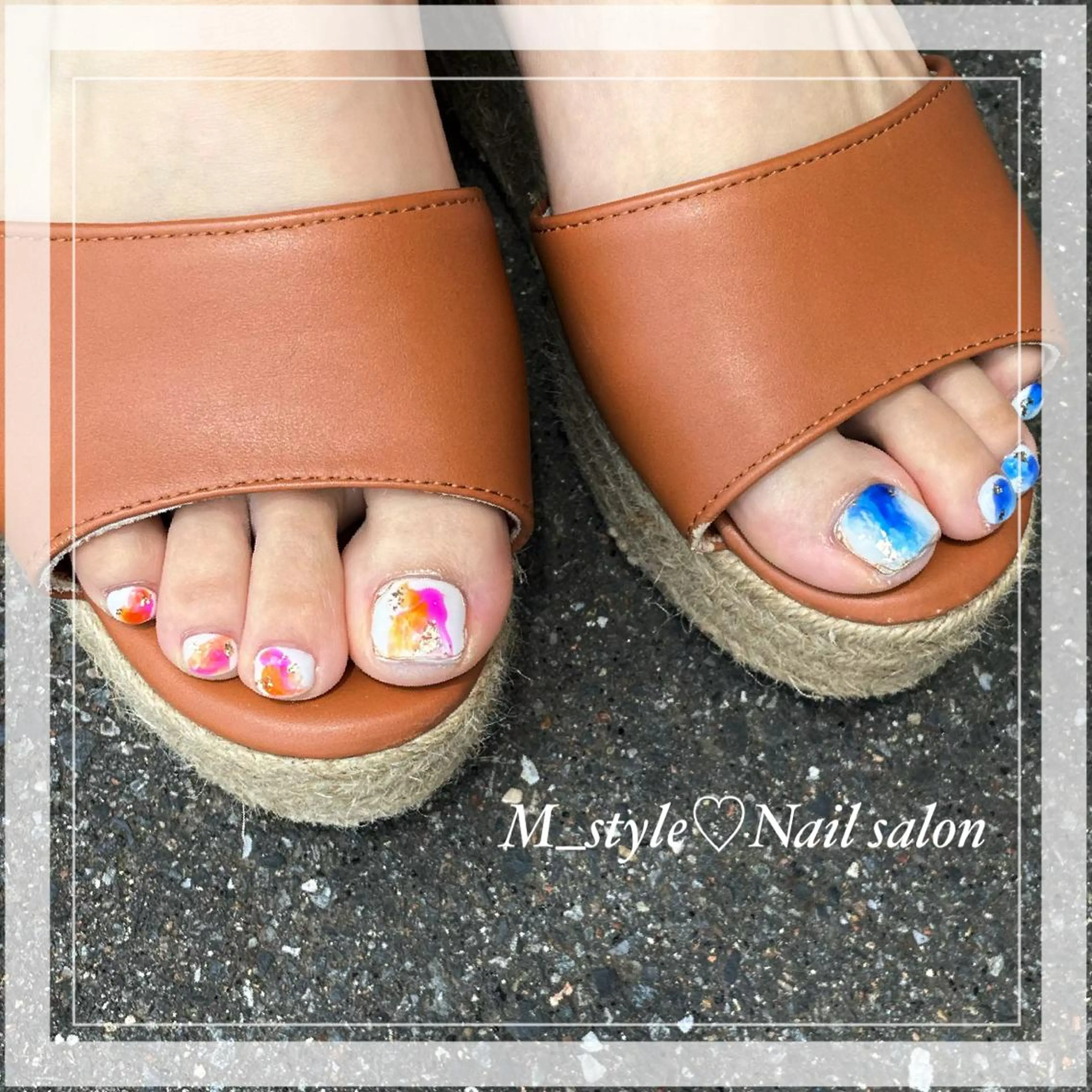 ネイル 下妻市ﾈｲﾙｻﾛﾝ M_styleのネイルデザイン