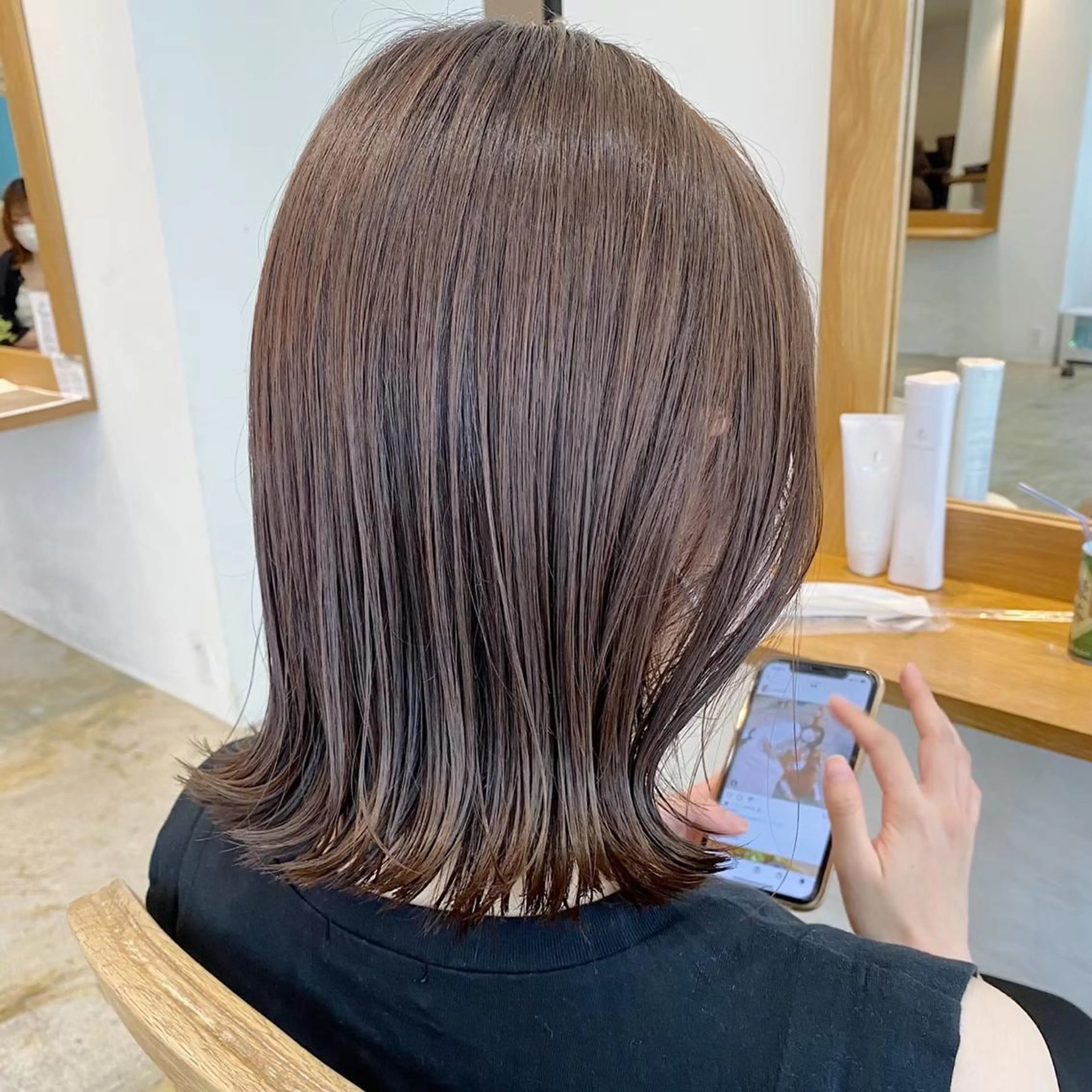 ミディアム バレイヤージュモデル 小林匠❤️‍🔥のヘアスタイル