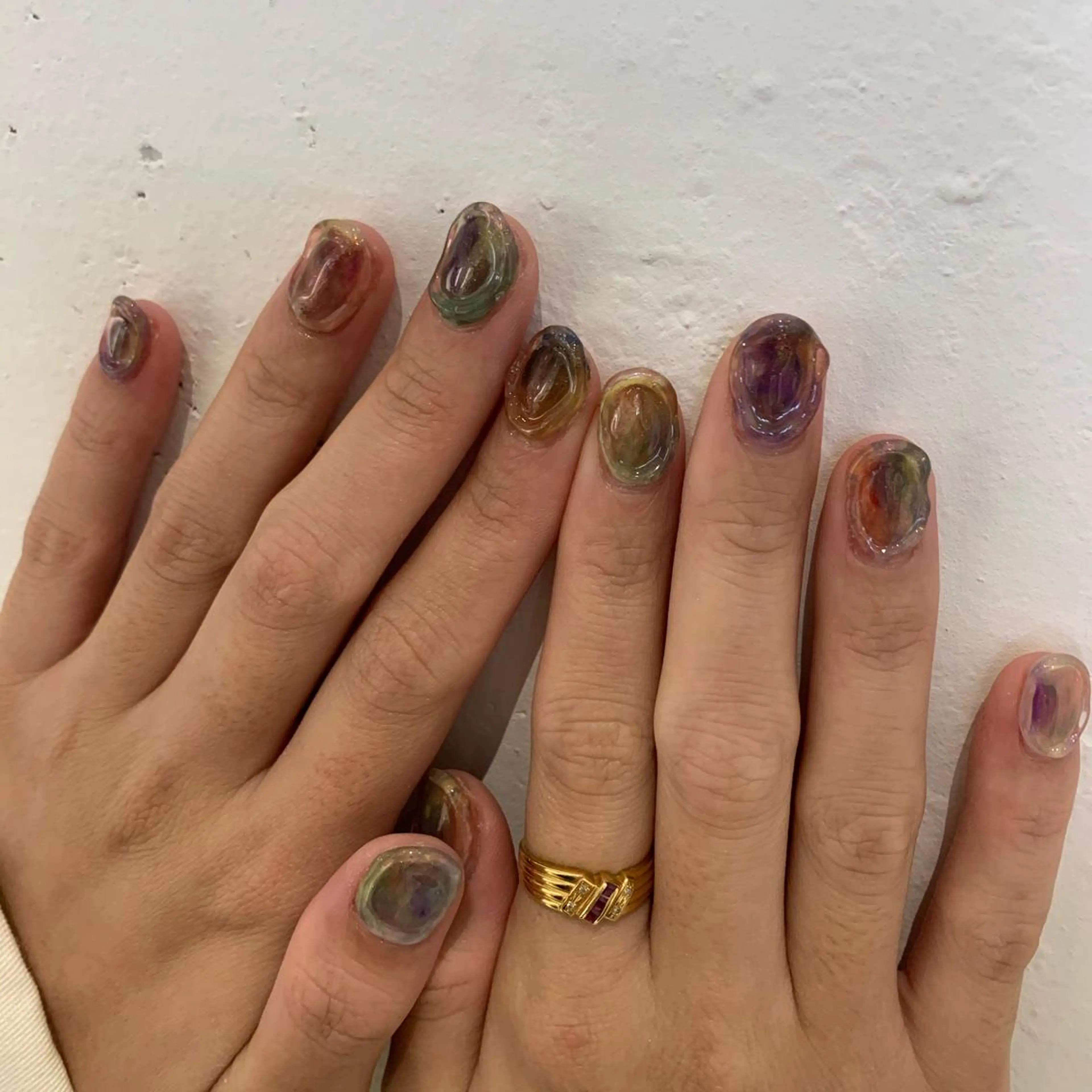 ネイル ハンドネイル 【韓国ヘア・ネイル】 HINATA🍒のネイルデザイン