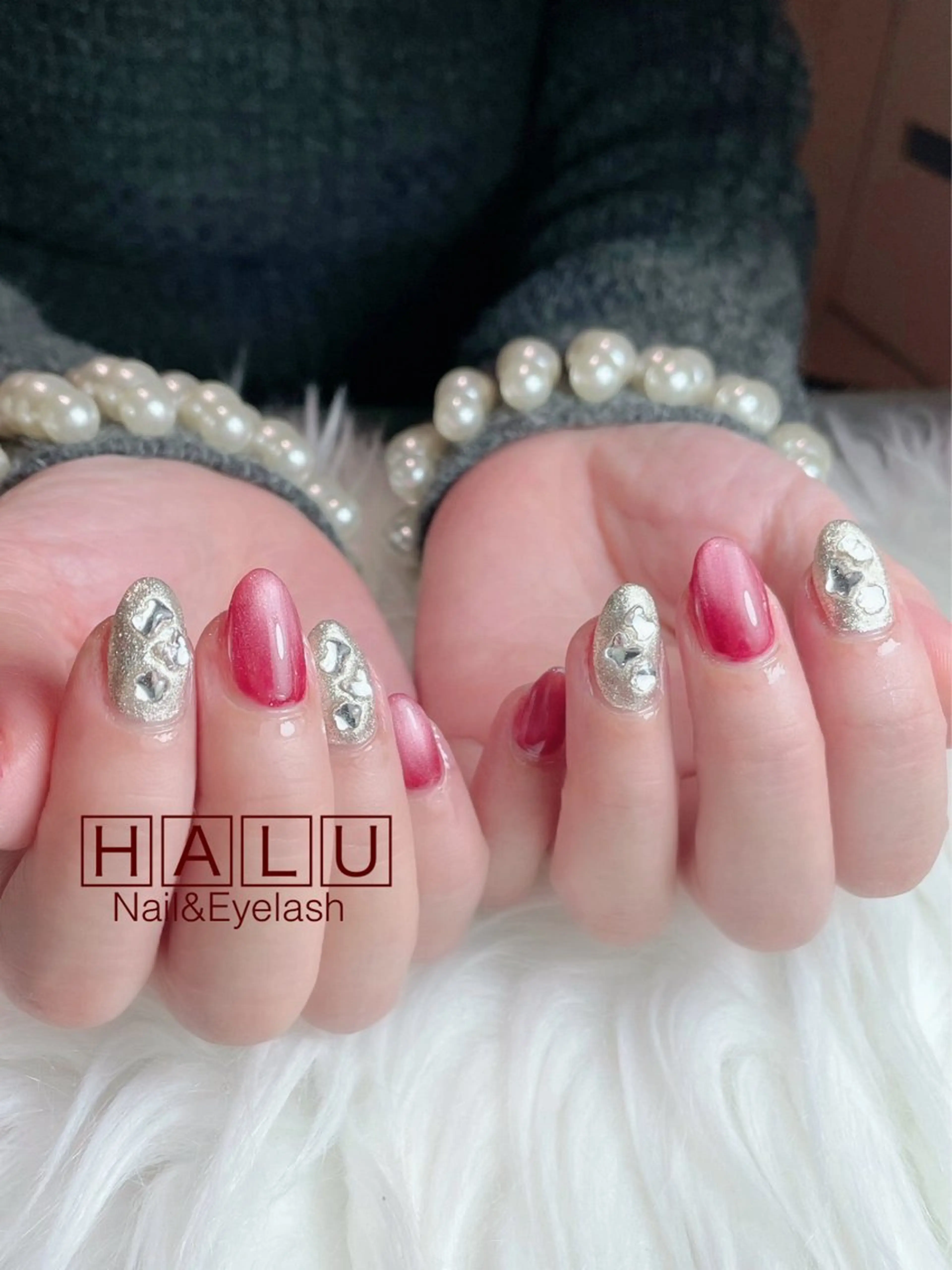 ネイル キラキラネイル HALU ハルのネイルデザイン