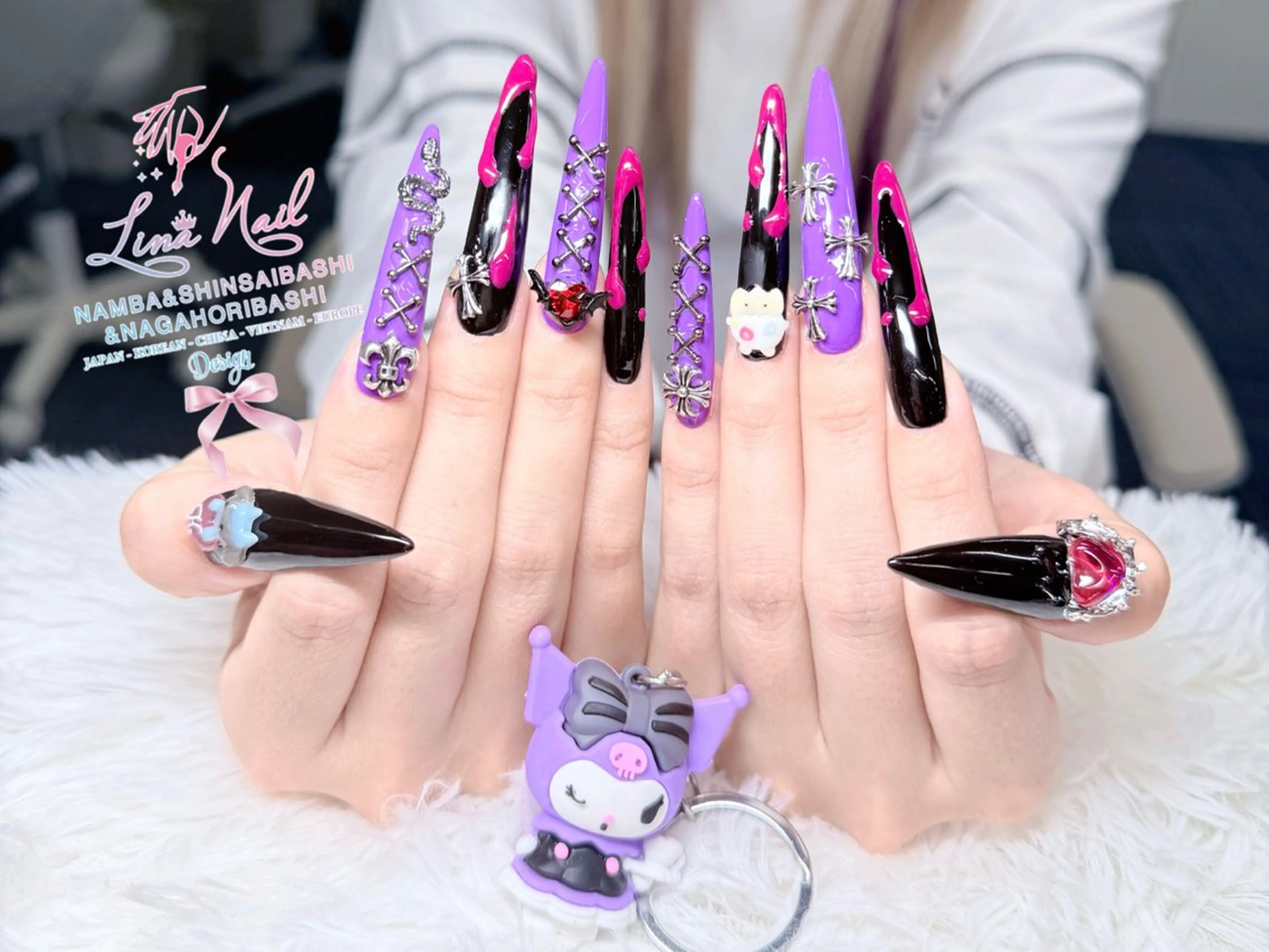 ネイル フットネイル ジェルネイル 持ち込み ネイルチップ ハンドネイル リナネイル 長堀橋店／東心斎橋店のネイルデザイン