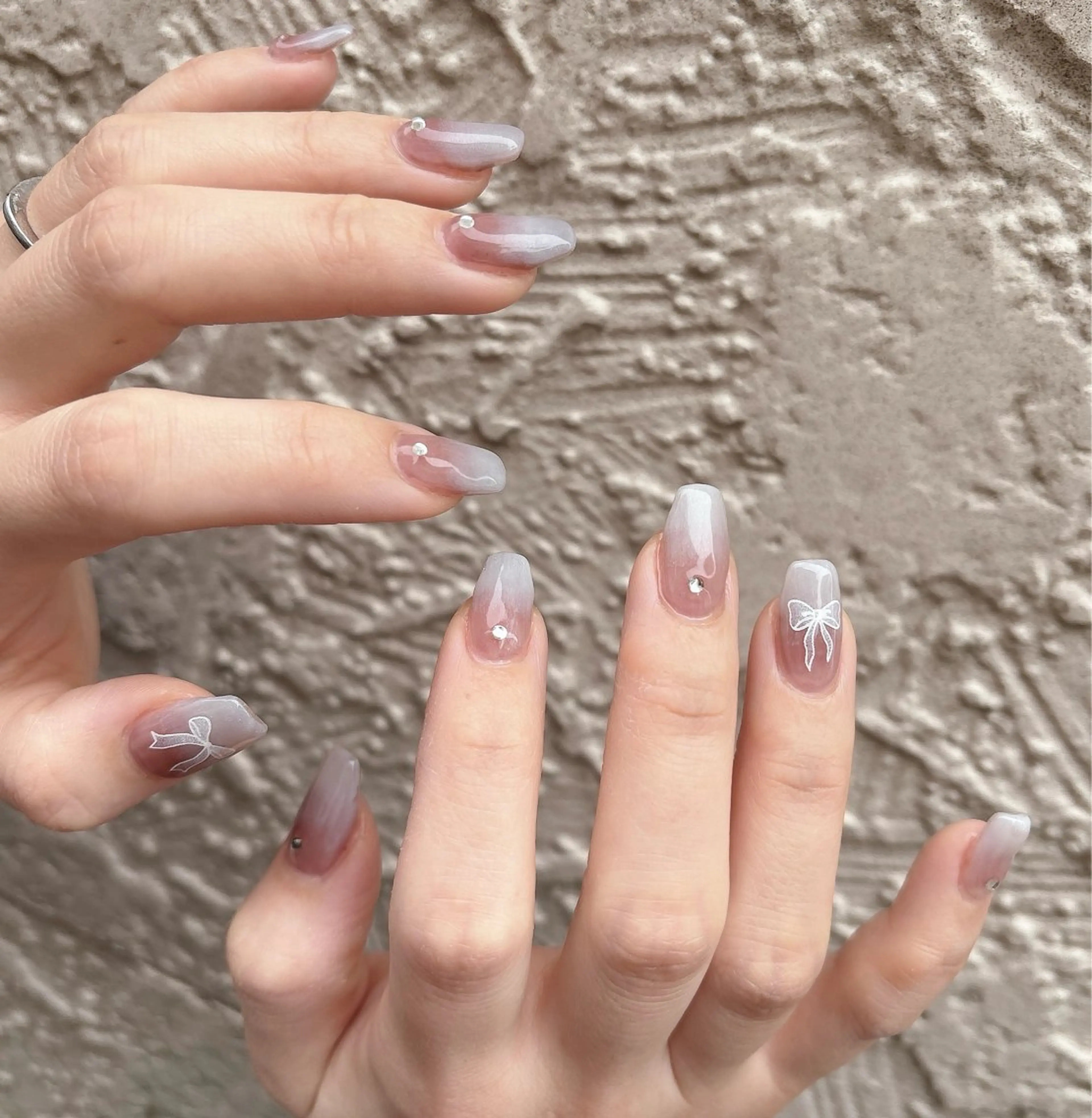 ネイル グラデーション ハンドネイル nails 🎀meのネイルデザイン