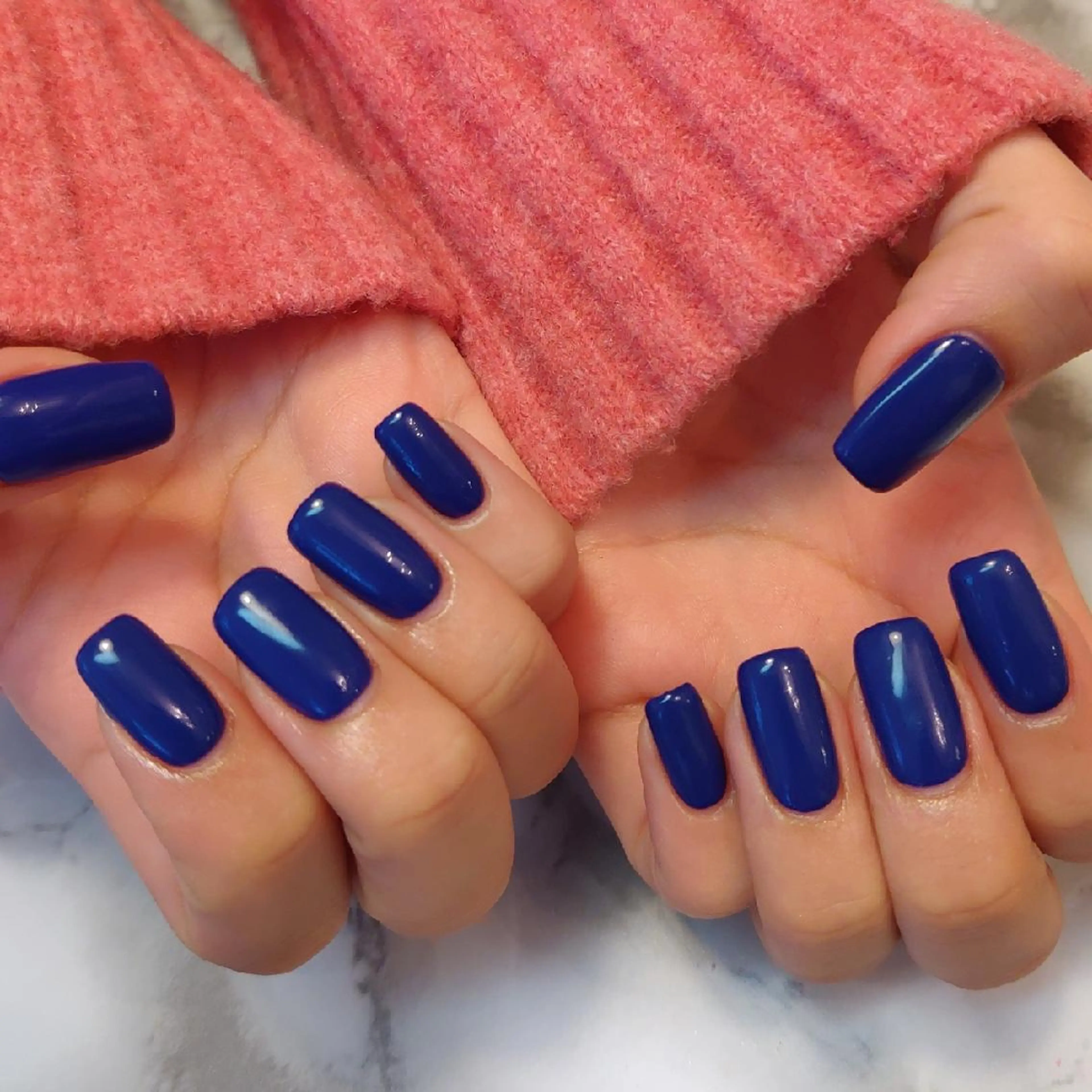 ネイル ワンカラーネイル ジェヌインネイル 河内のネイルデザイン