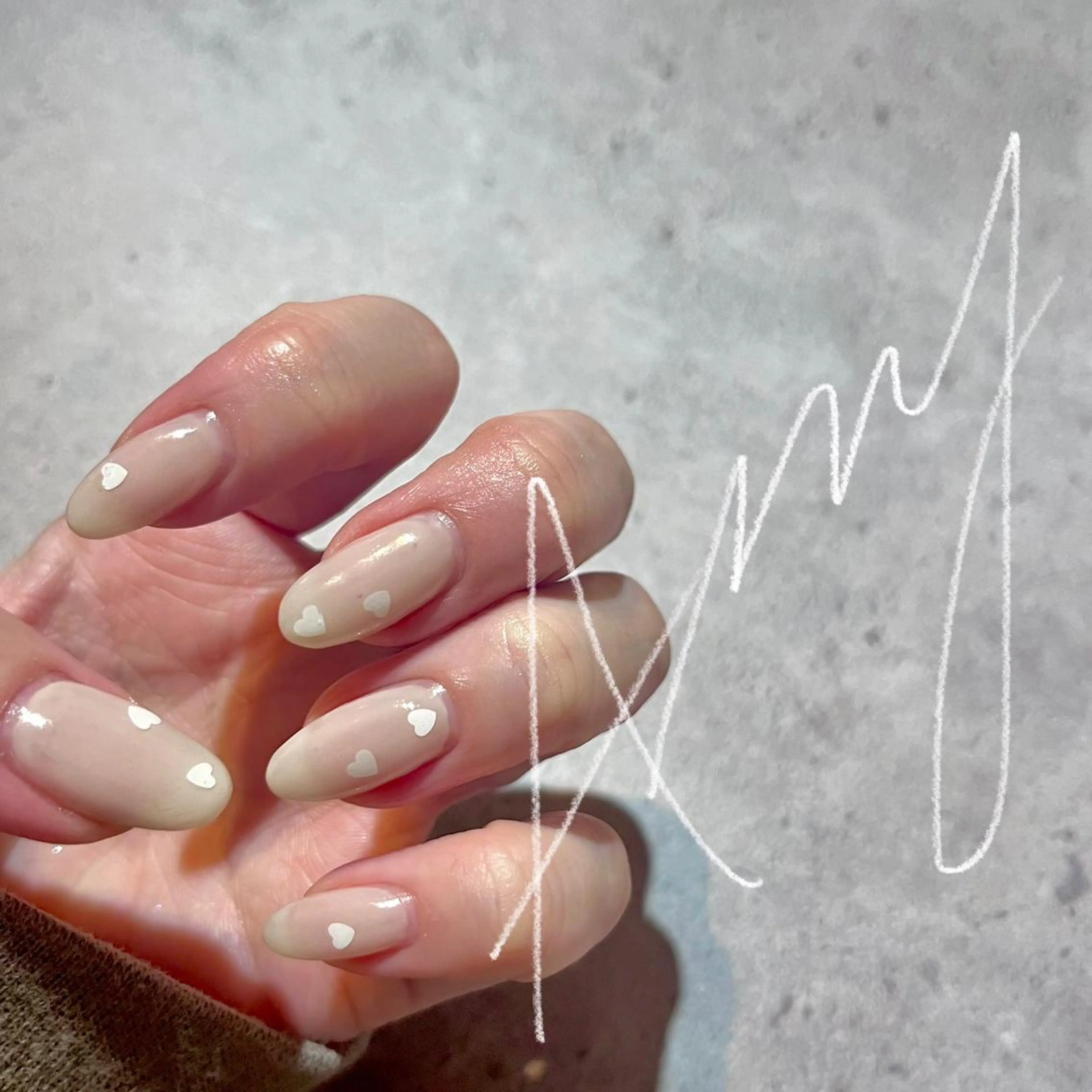 ネイル ハート Amy nail care salonのネイルデザイン