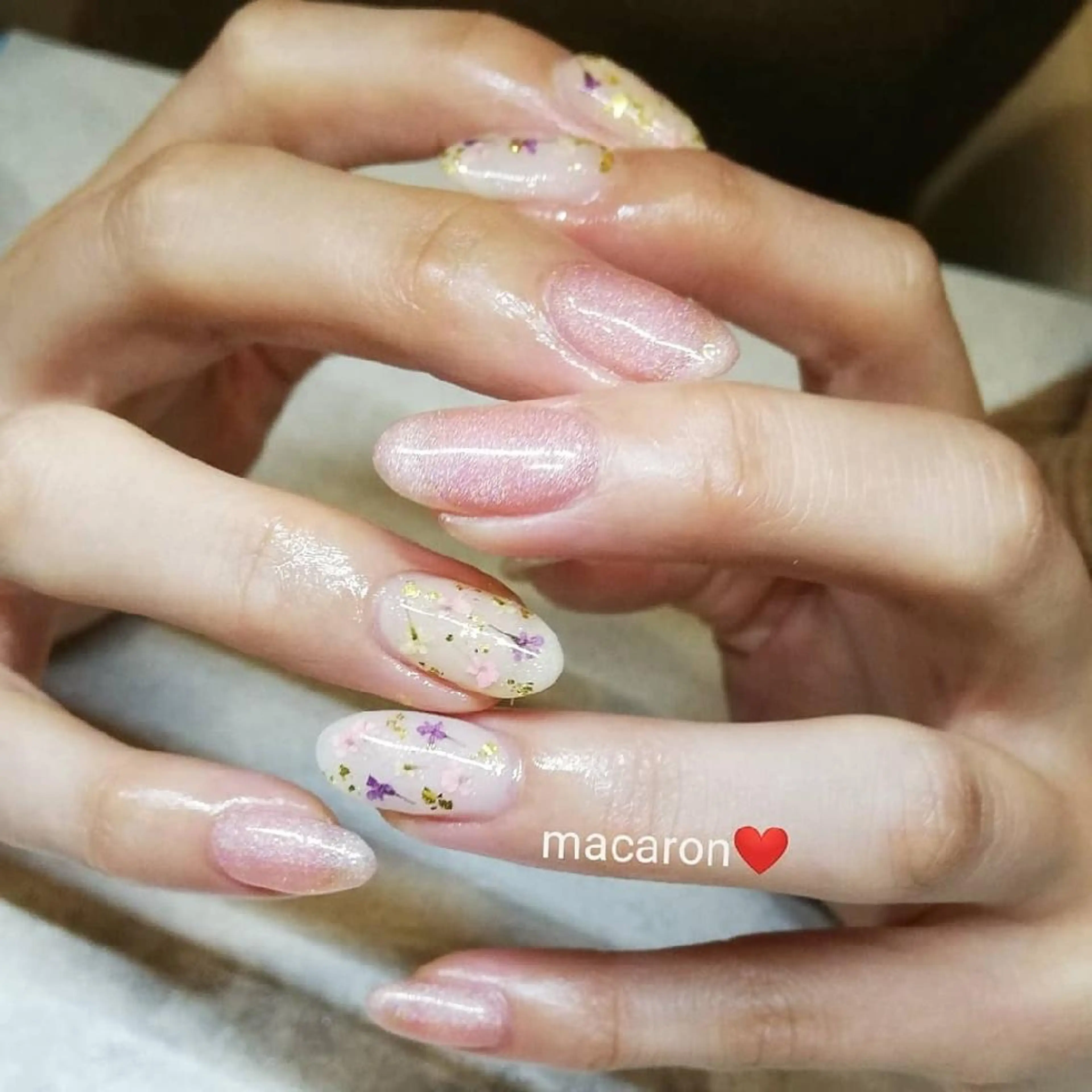 ネイル ハンドネイル macaron♥所属・nail salon macaron のネイルデザイン