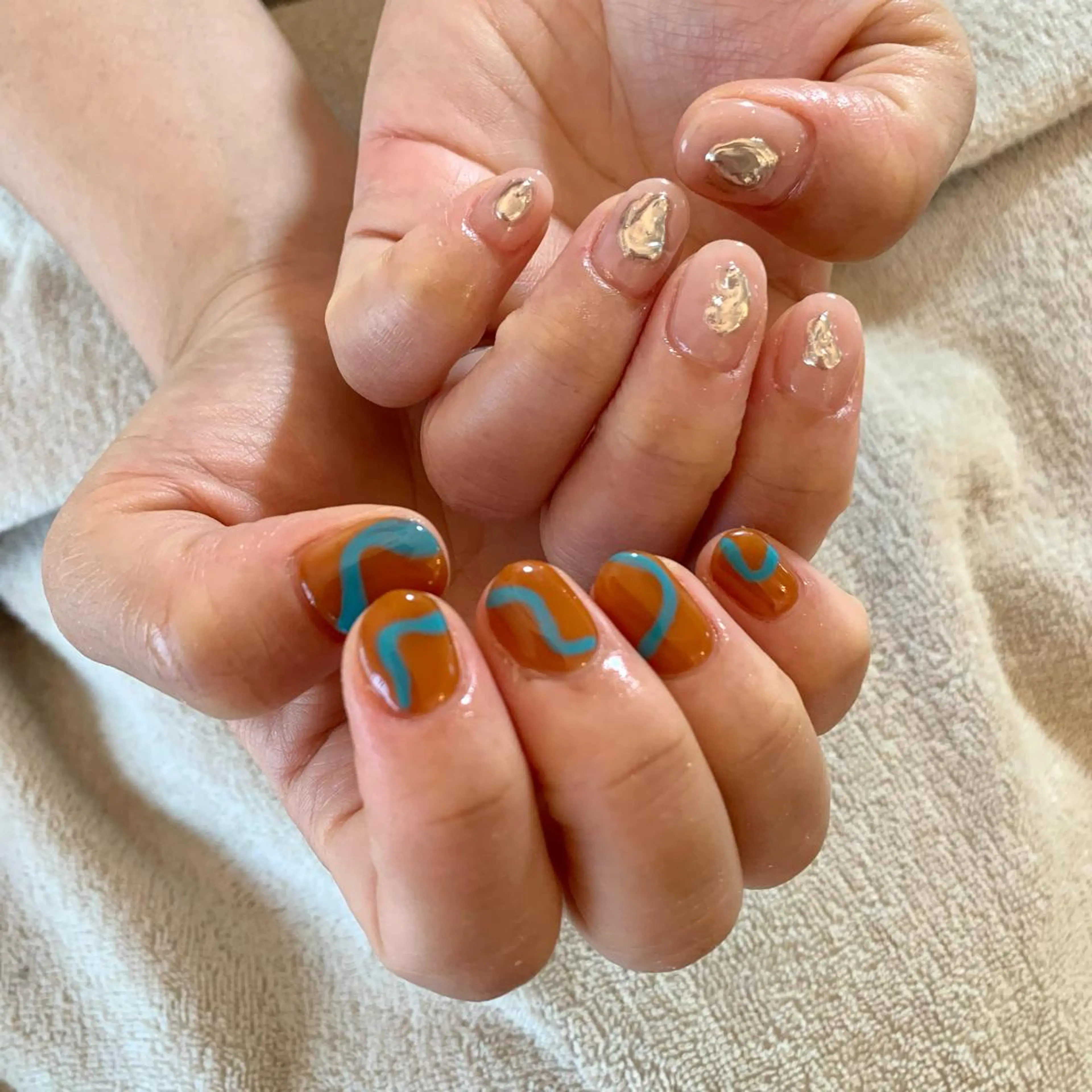 ネイル GO TODAY シェアサロン 表参道Colore店所属・K. Ayanaのネイルデザイン