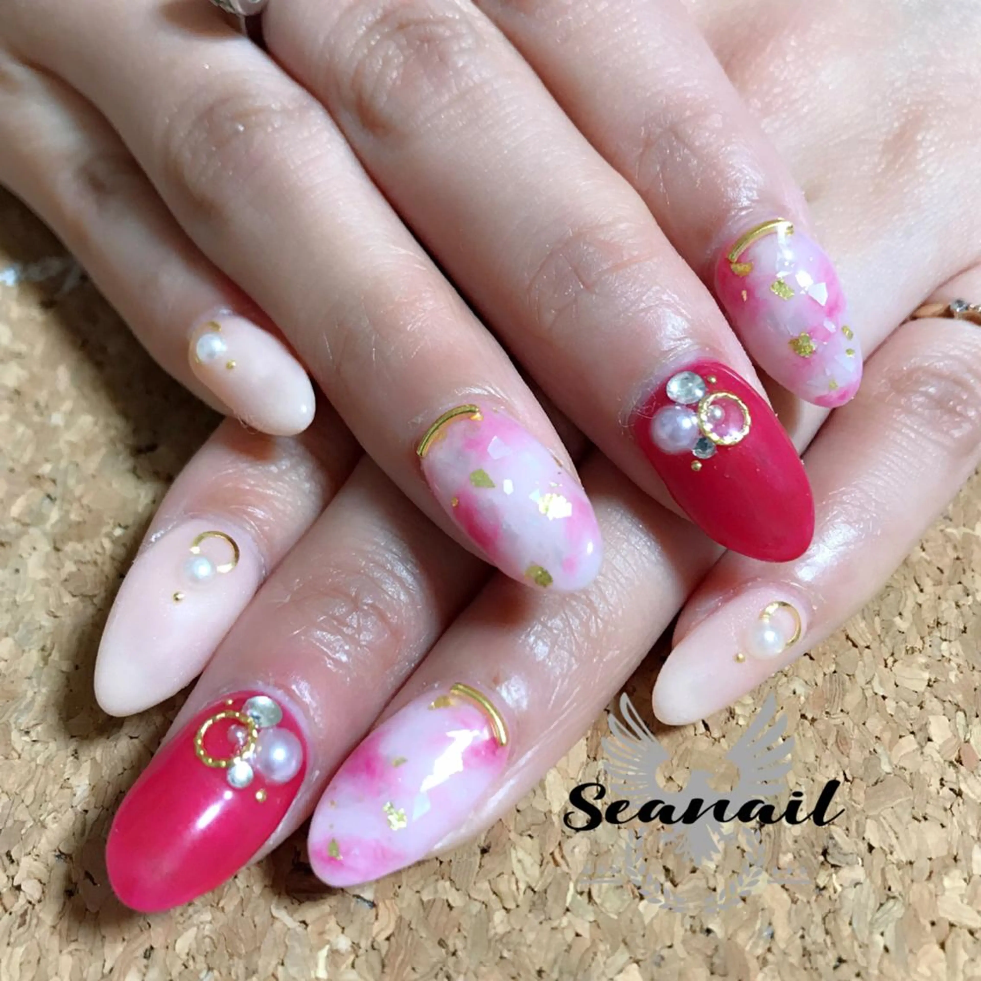 ネイル 小尾 栞のネイルデザイン