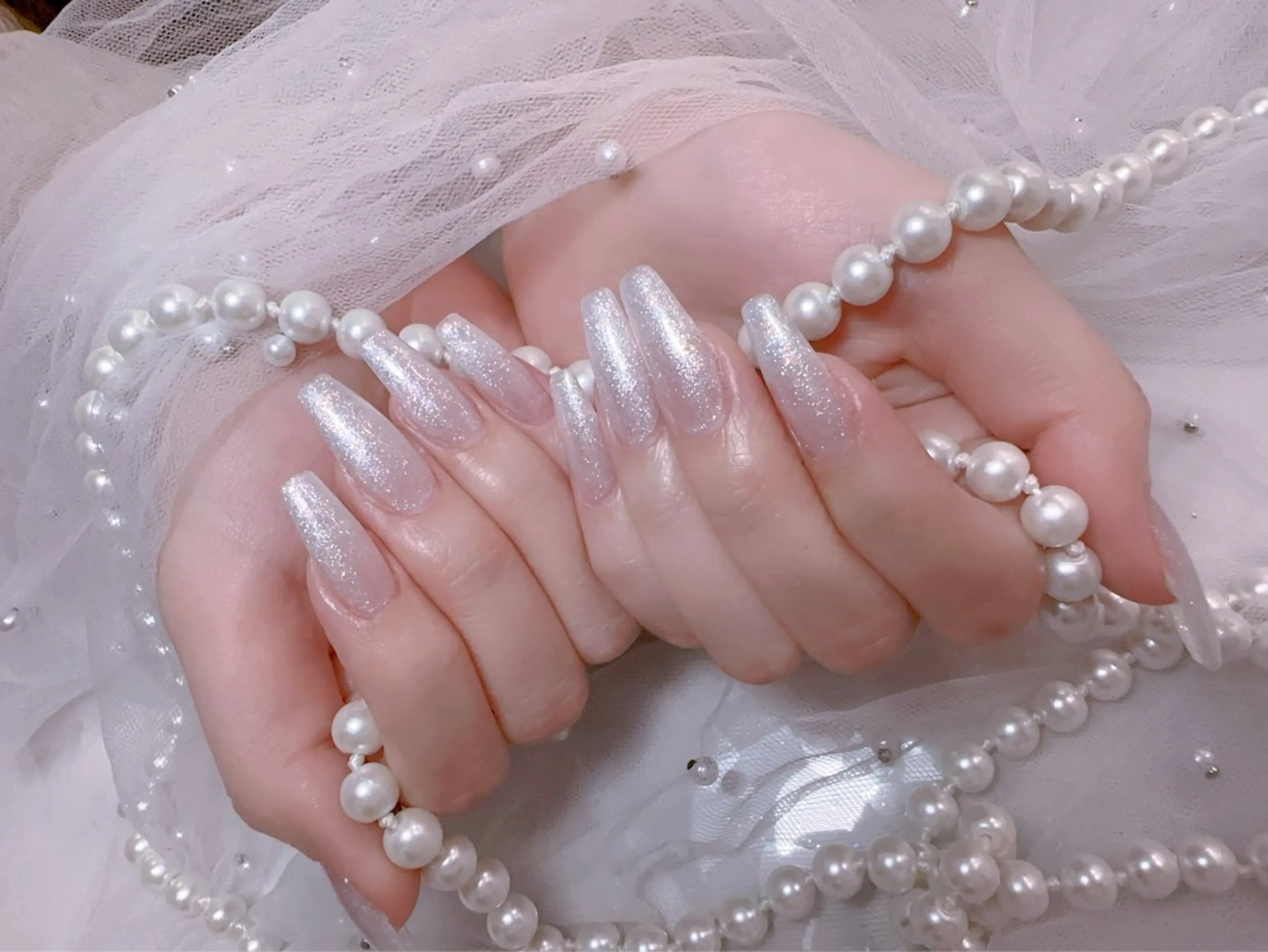 ネイル 長さ出し ワンカラーネイル ネイルチップ You&Me Miyuのネイルデザイン