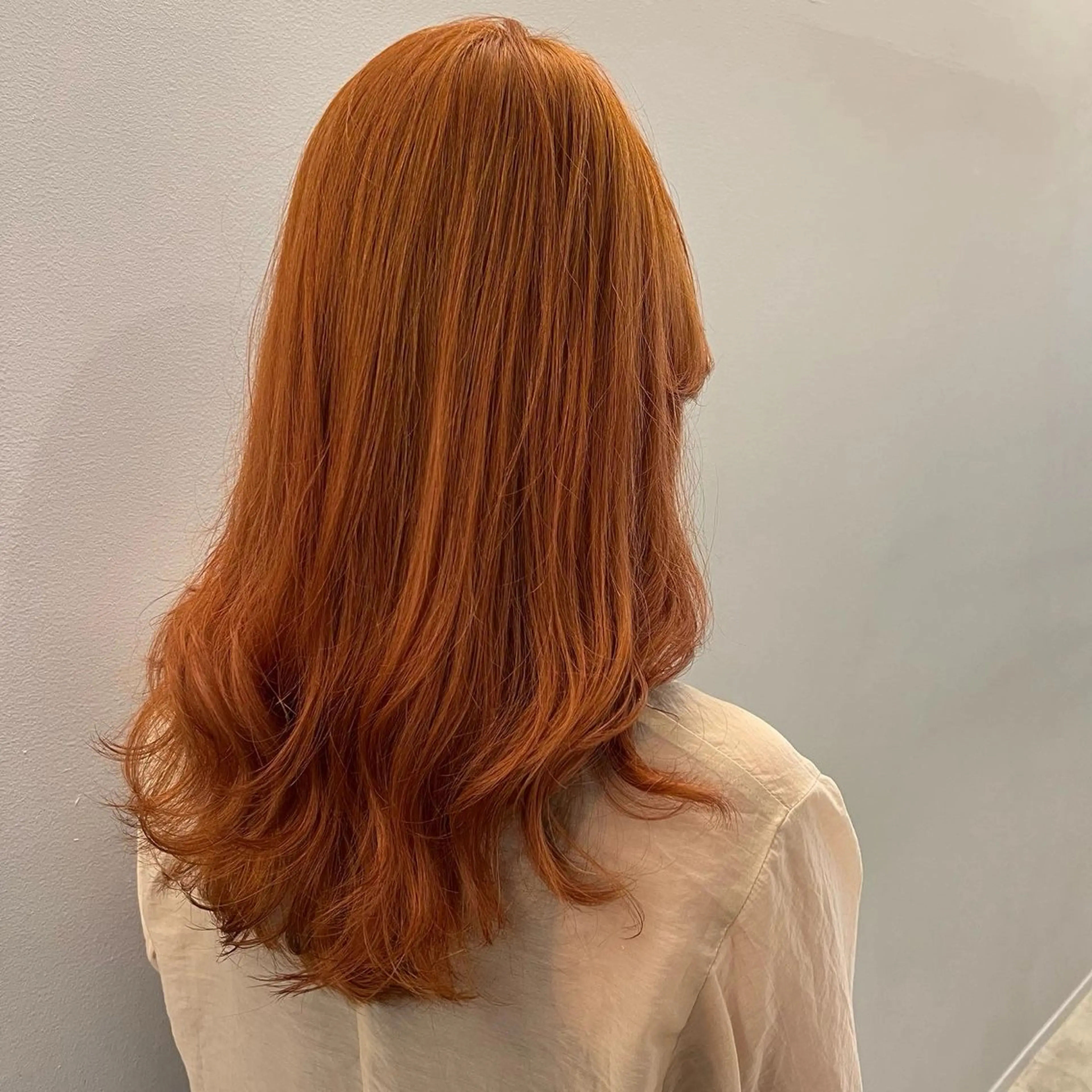 ロング 顔周りデザイン/ ママ美容師/濱ほのかのヘアスタイル