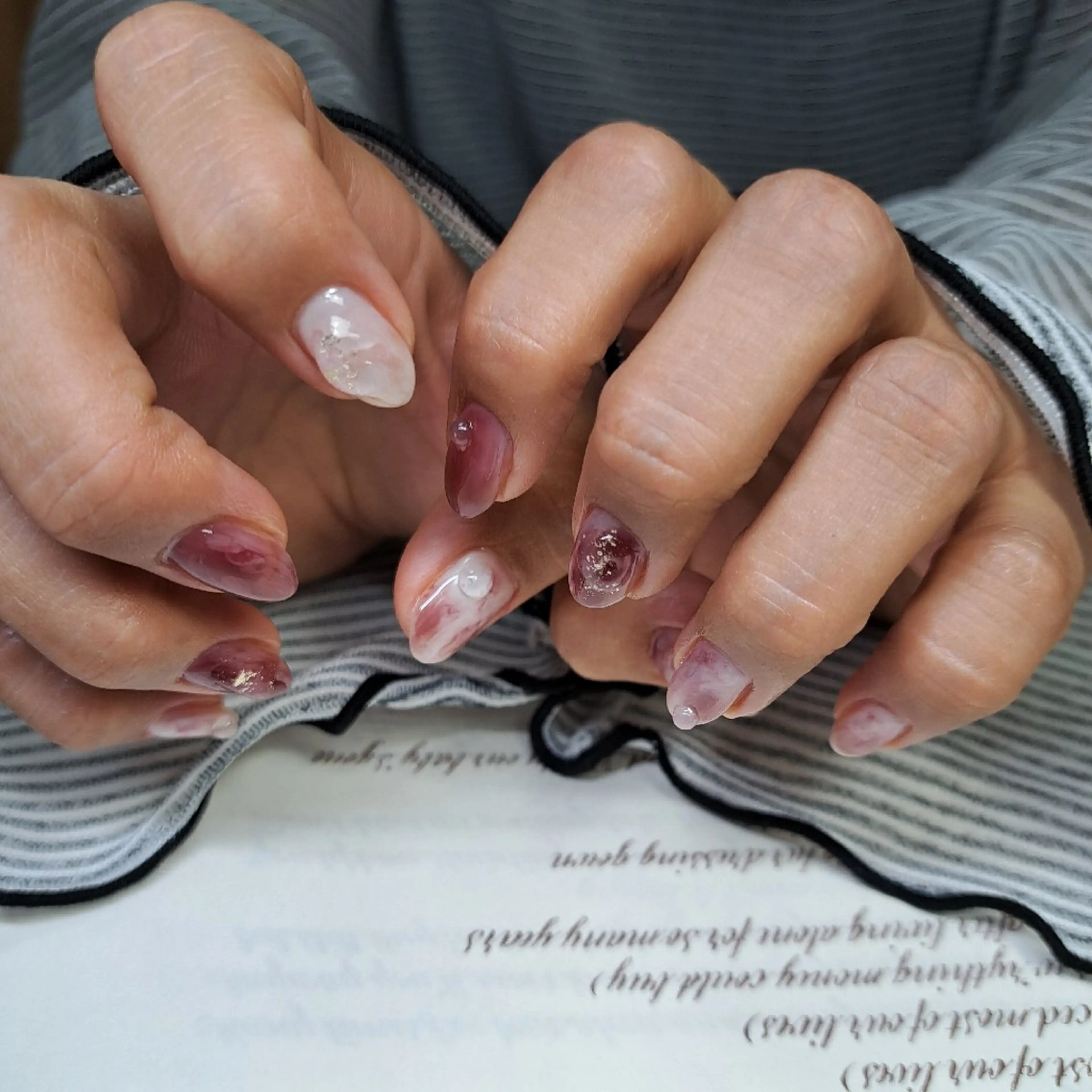 ネイル ニュアンスネイル HAYASHI  Nのネイルデザイン