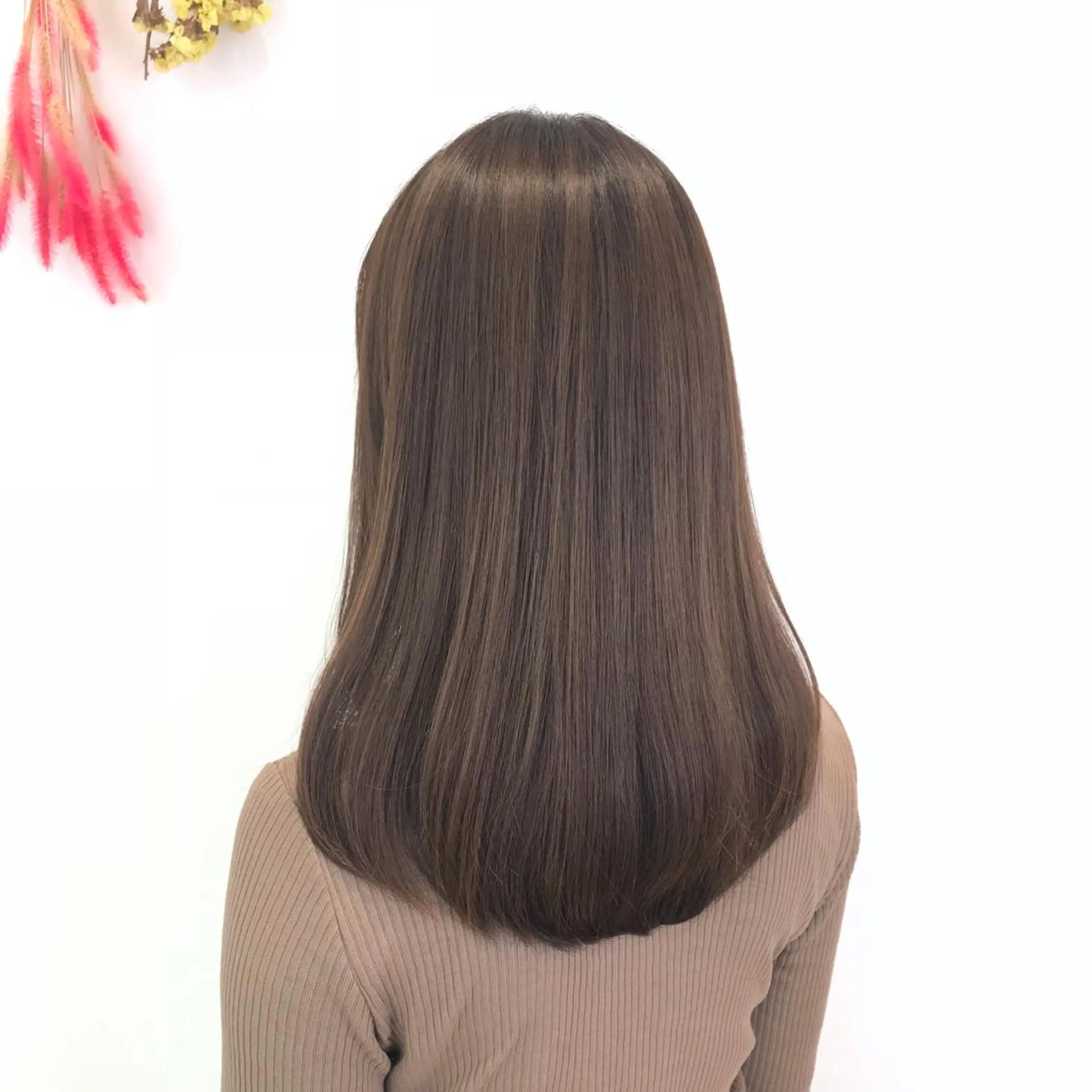 ミディアム カラー 似合わせカット🌿 前川のヘアスタイル