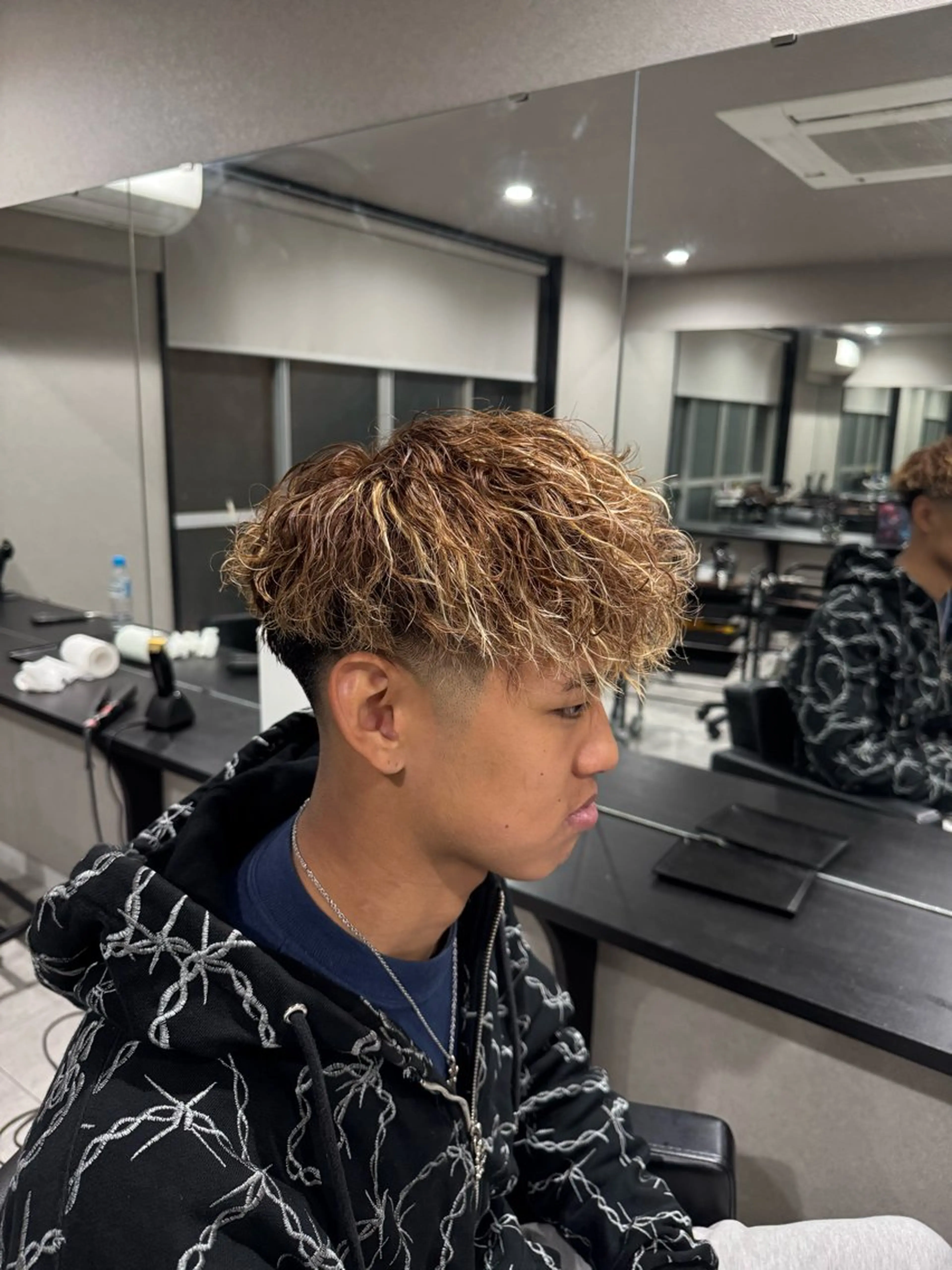 カラー パーマ メンズ B TECH by Zen sly所属・川居大翔 /京都メンズ美容師のヘアスタイル