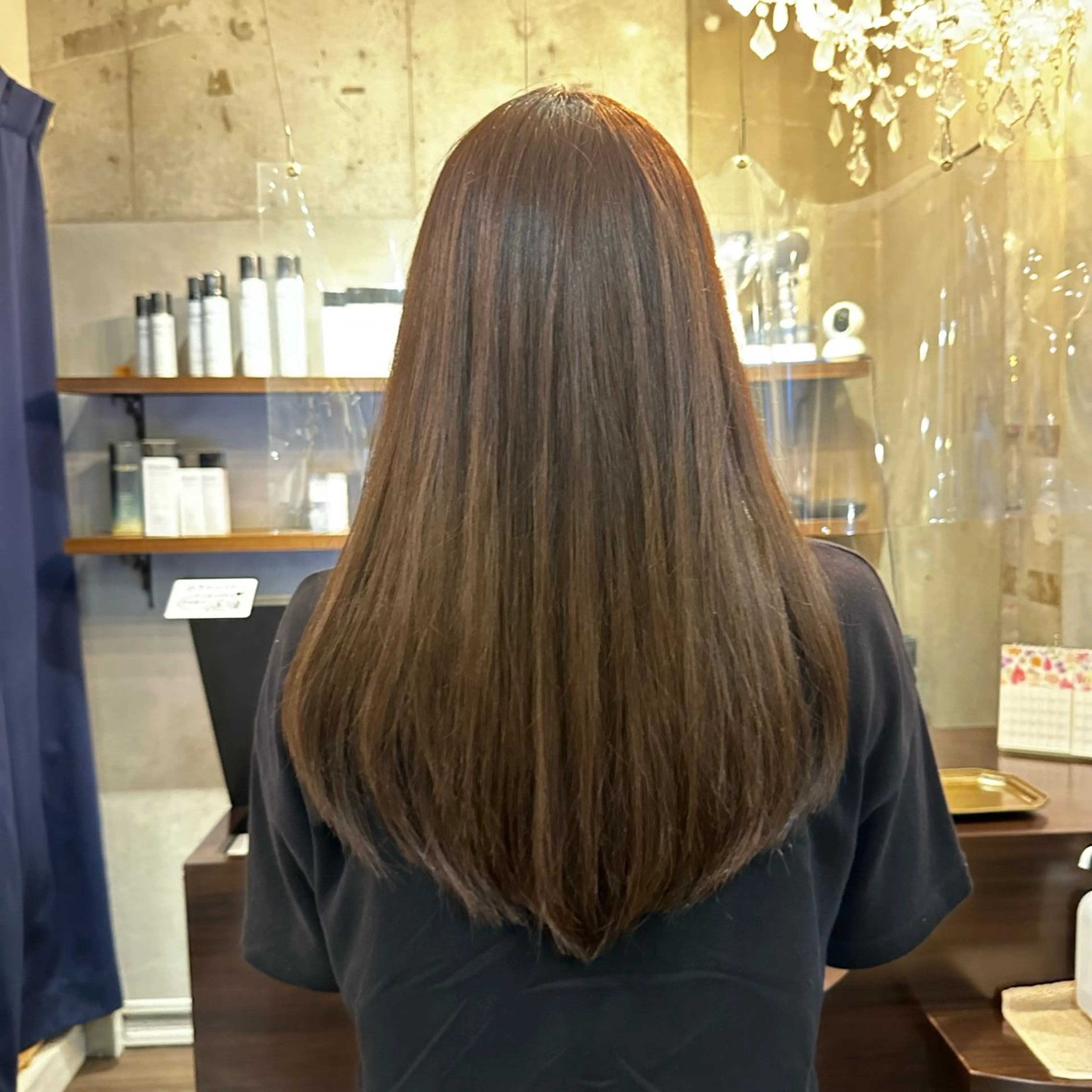 ロング 阿部 麻衣子のヘアスタイル