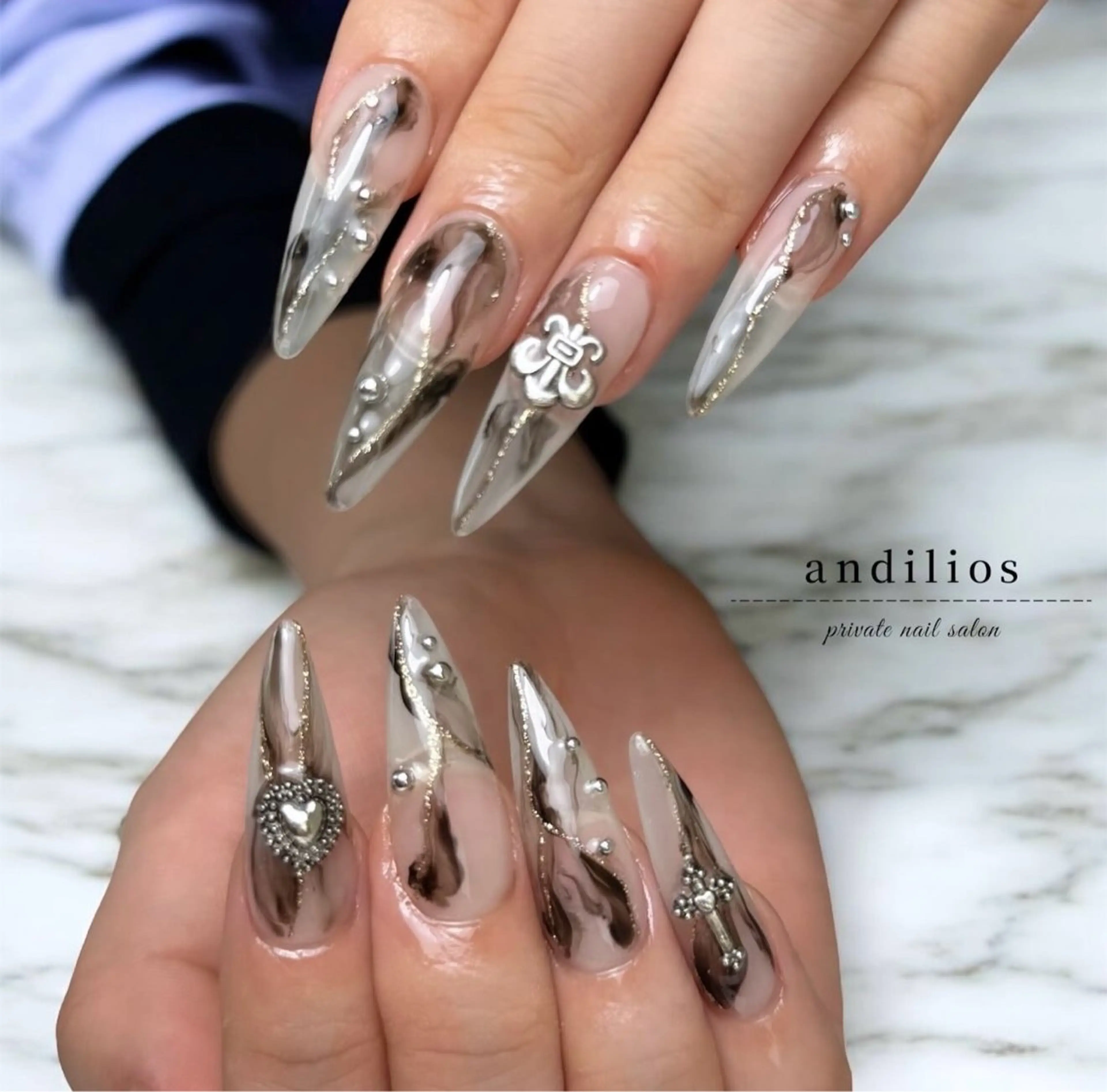 ネイル ハンドネイル andilios / private nail salon所属・andilios / shioriのネイルデザイン