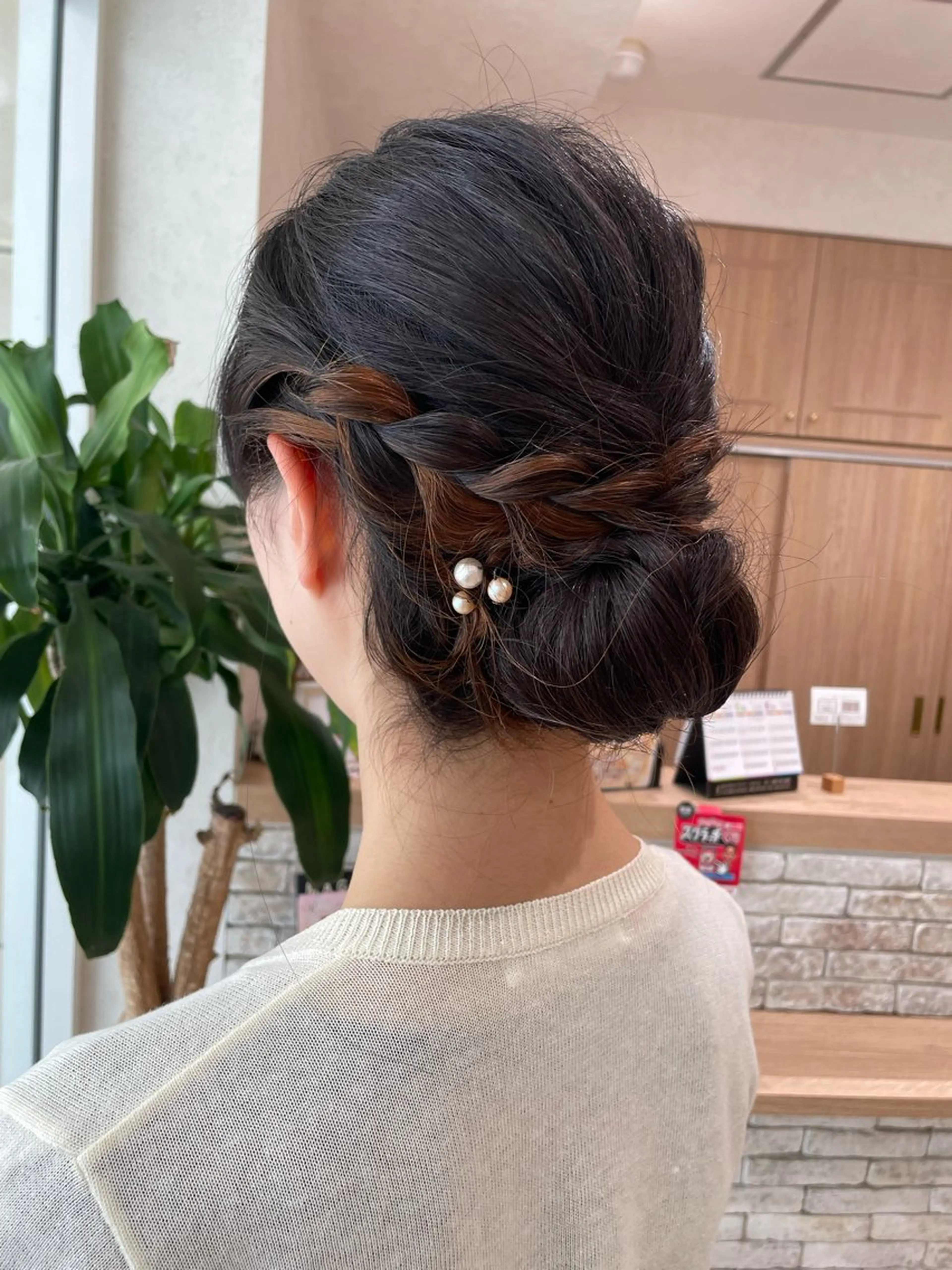 ミディアム ヘアセット レイヤー×ハイライト 🌷RINA🌷のヘアスタイル