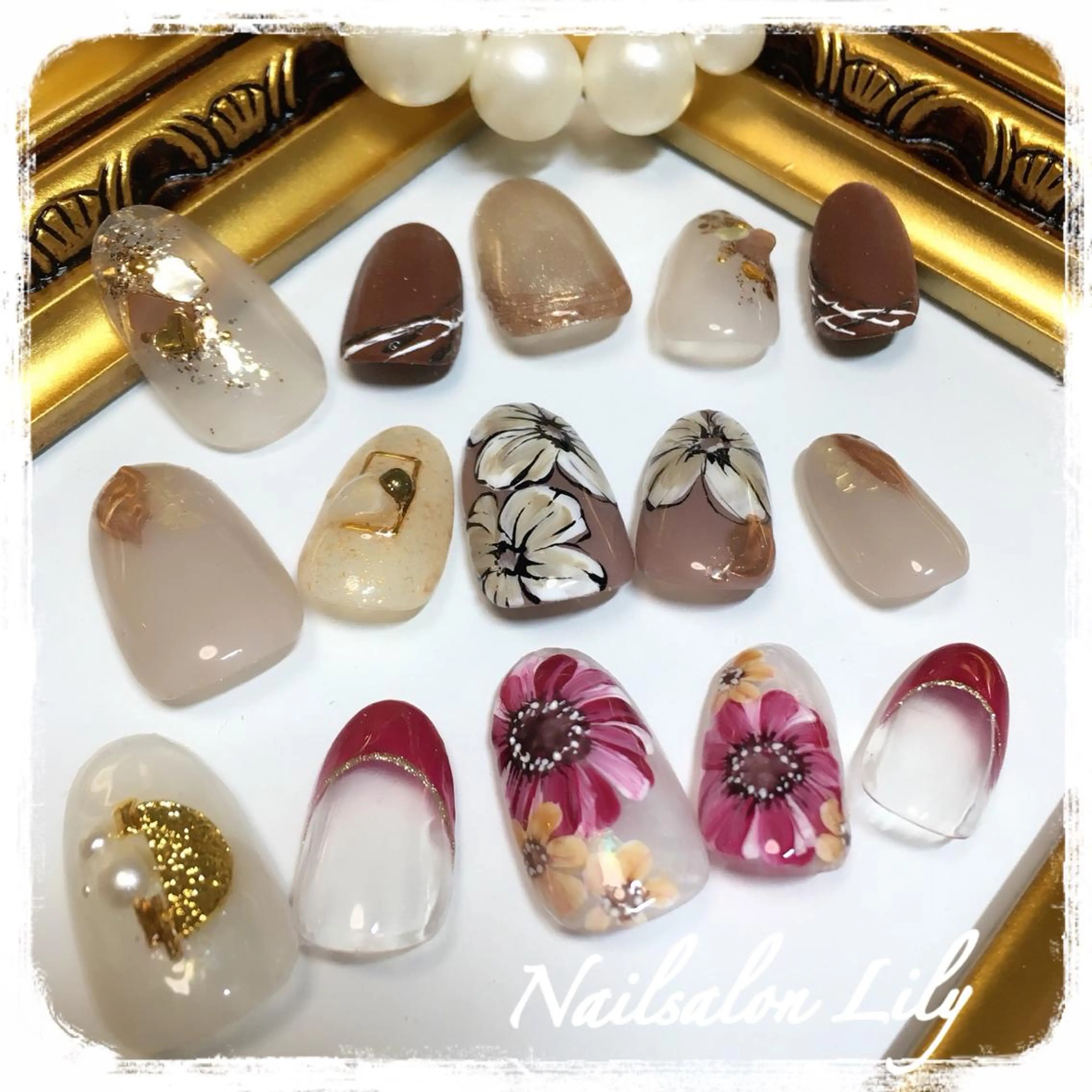 ネイル Nailsalon Lilyのネイルデザイン