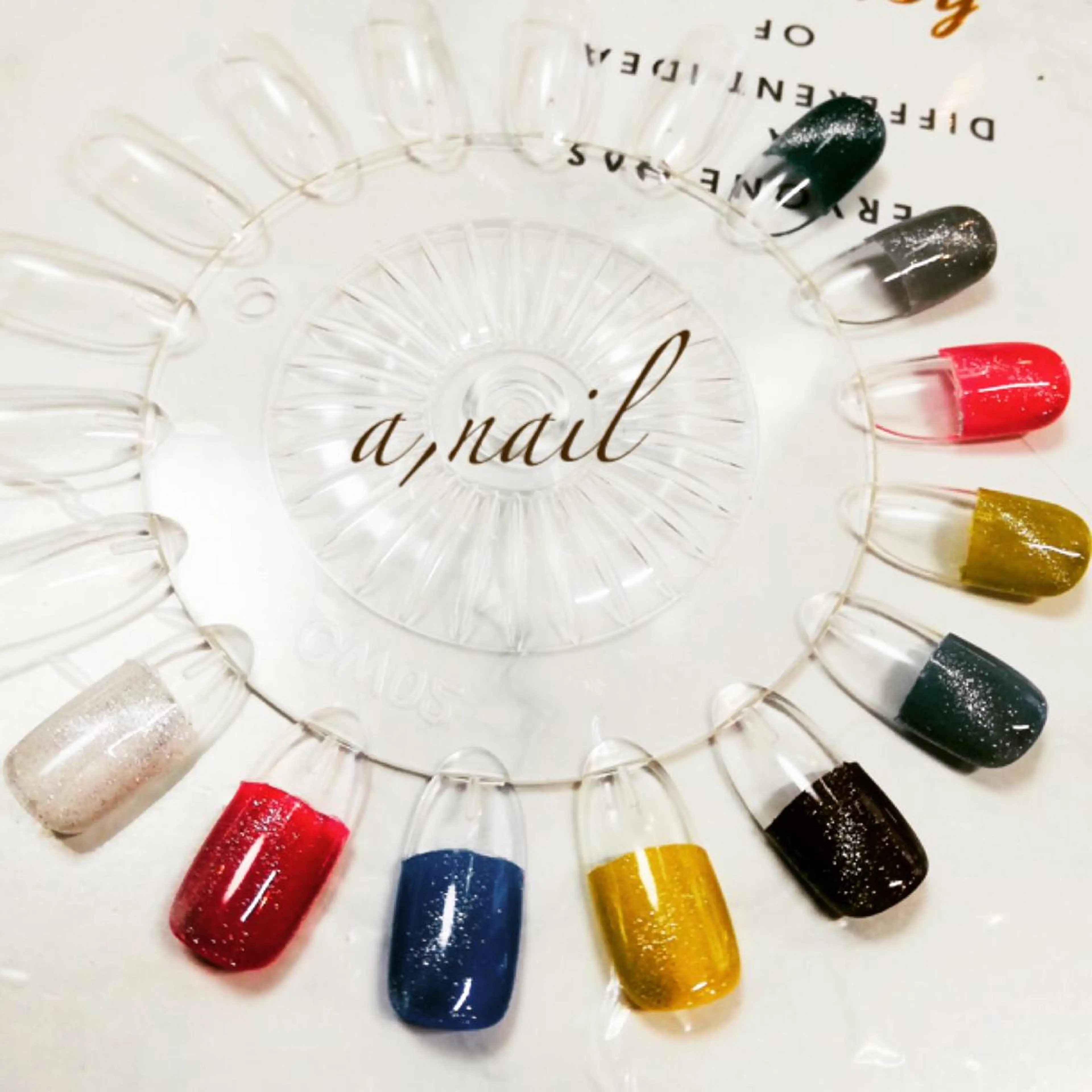 ネイル フットネイル ジェルネイル グラデーション ラメ(グリッター) ラメグラデーション フットネイル ネイルサロン エーネイルのネイルデザイン