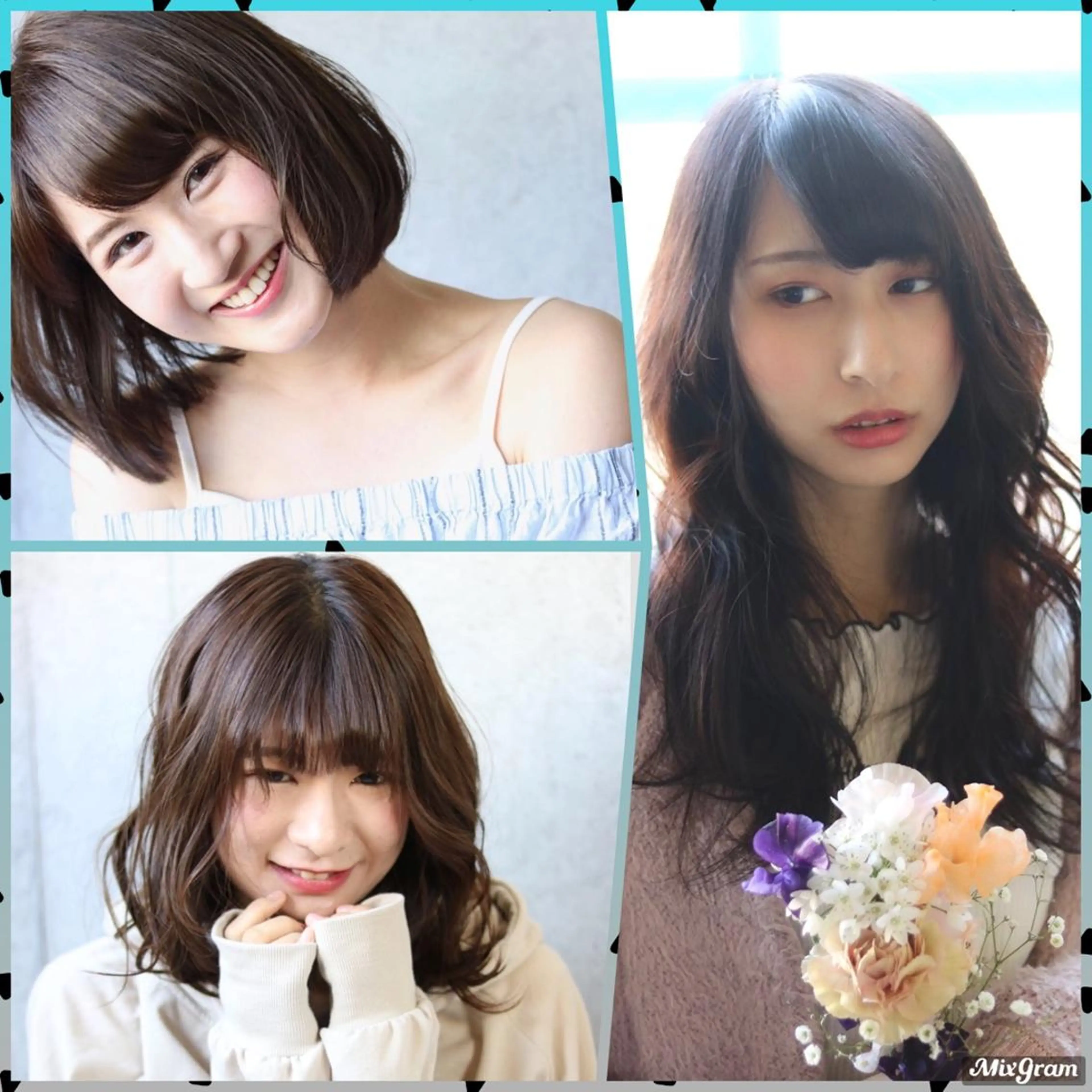 のむら りさのヘアスタイル