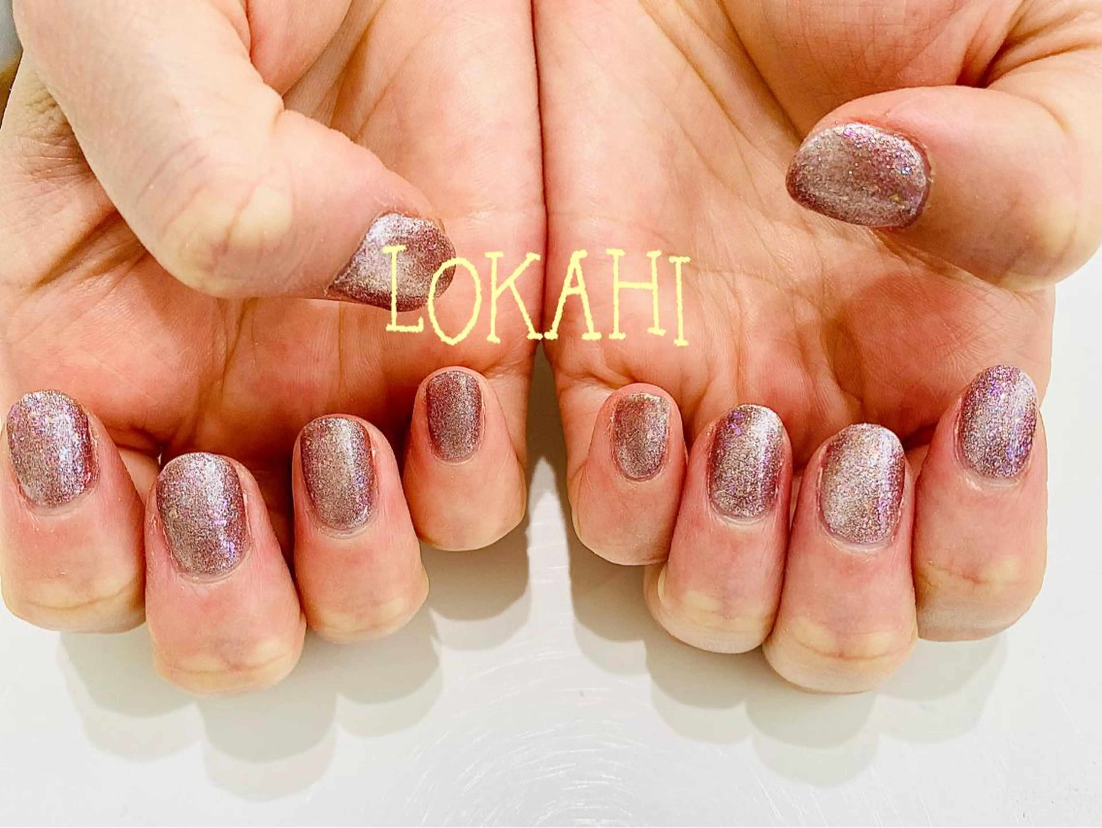 ネイル アートネイル ブルー フラワーネイル ジェルネイル マグネットネイル 13日3980円‼️ マグもデザインも◎のネイルデザイン