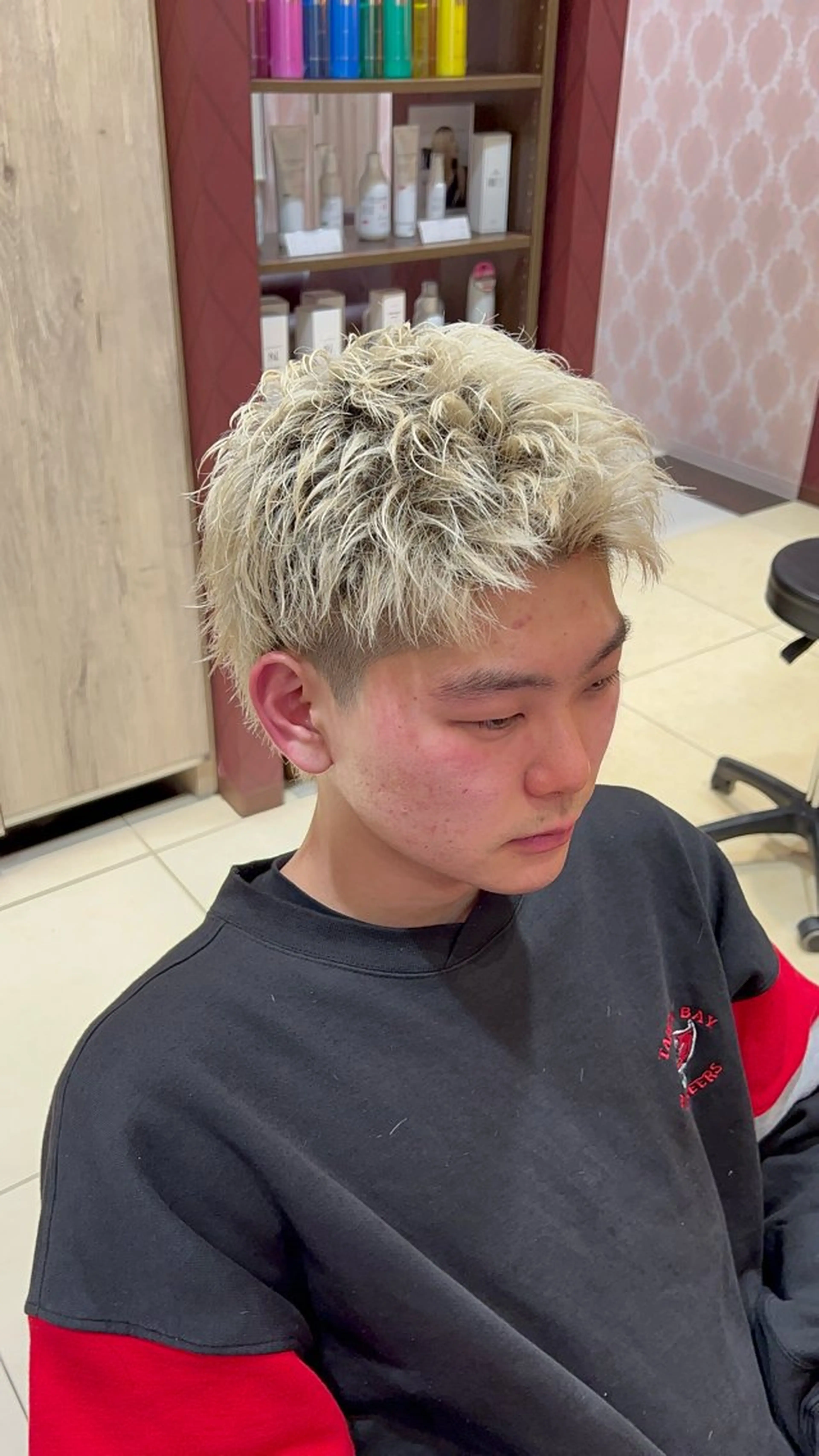 メンズカットの写真