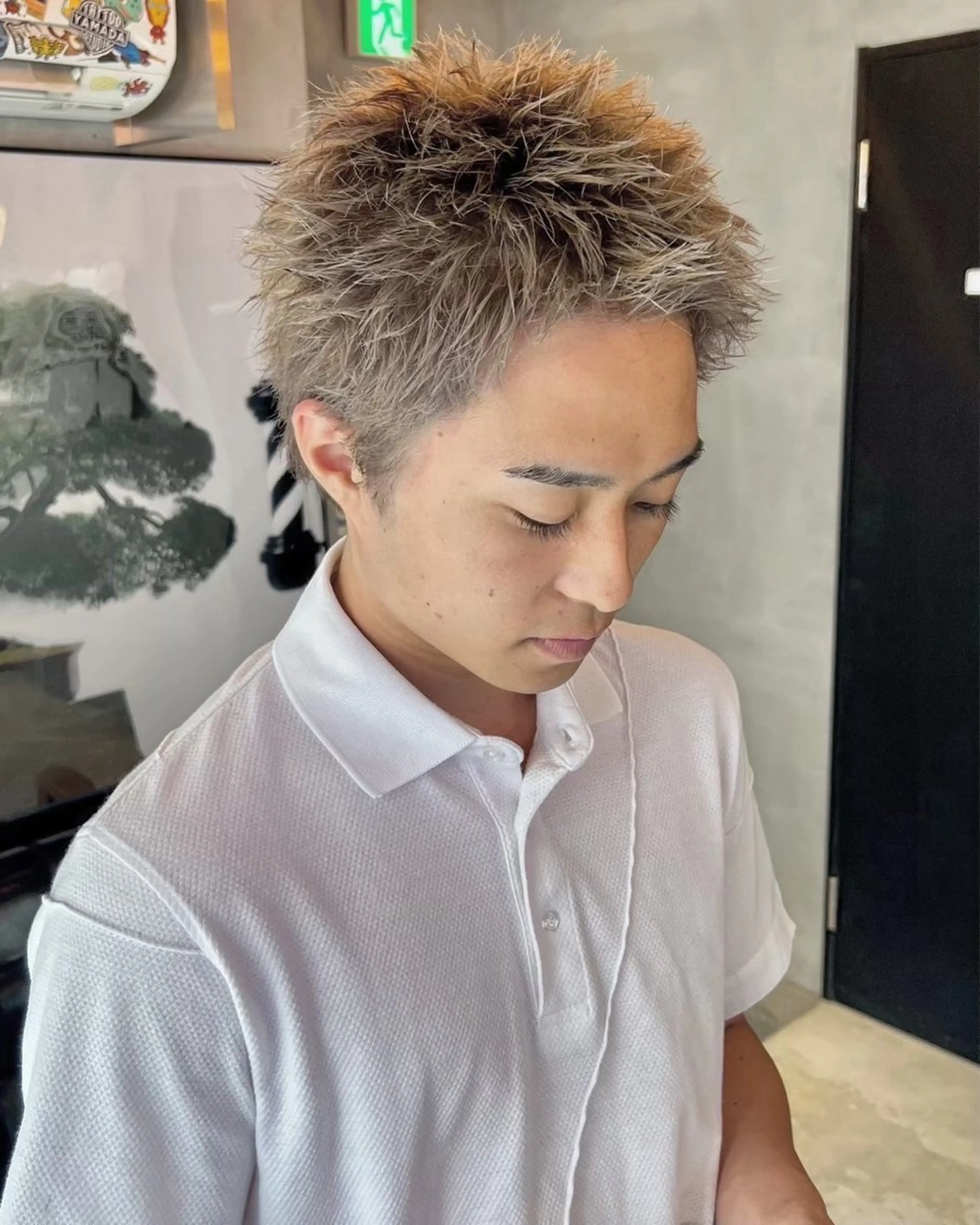 メンズ damdee tokyo hair lounge 新宿店所属・フェードカット/新宿 /石田直季のヘアスタイル